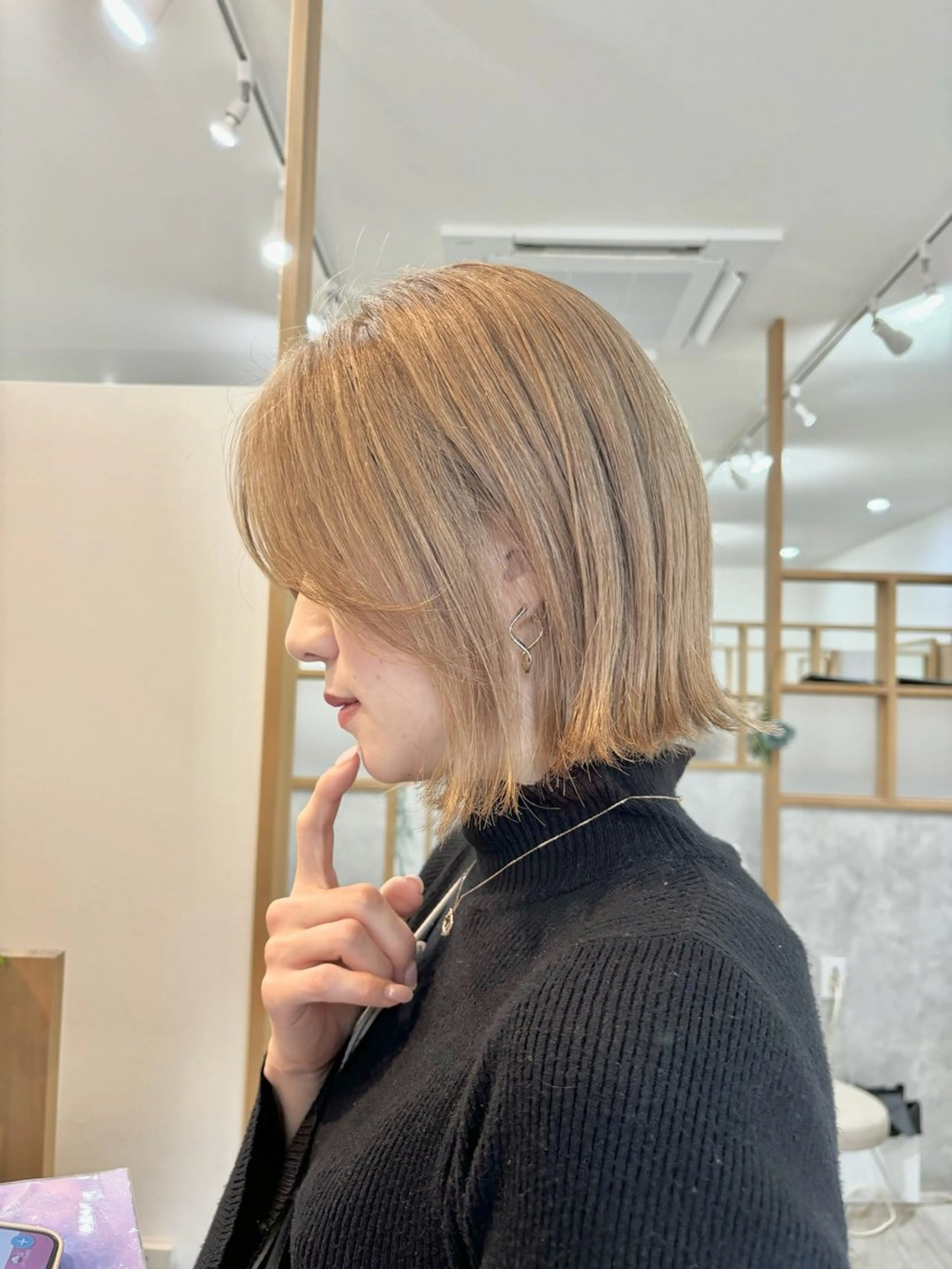 ブリーチ1回＋フルカラー\6600の写真