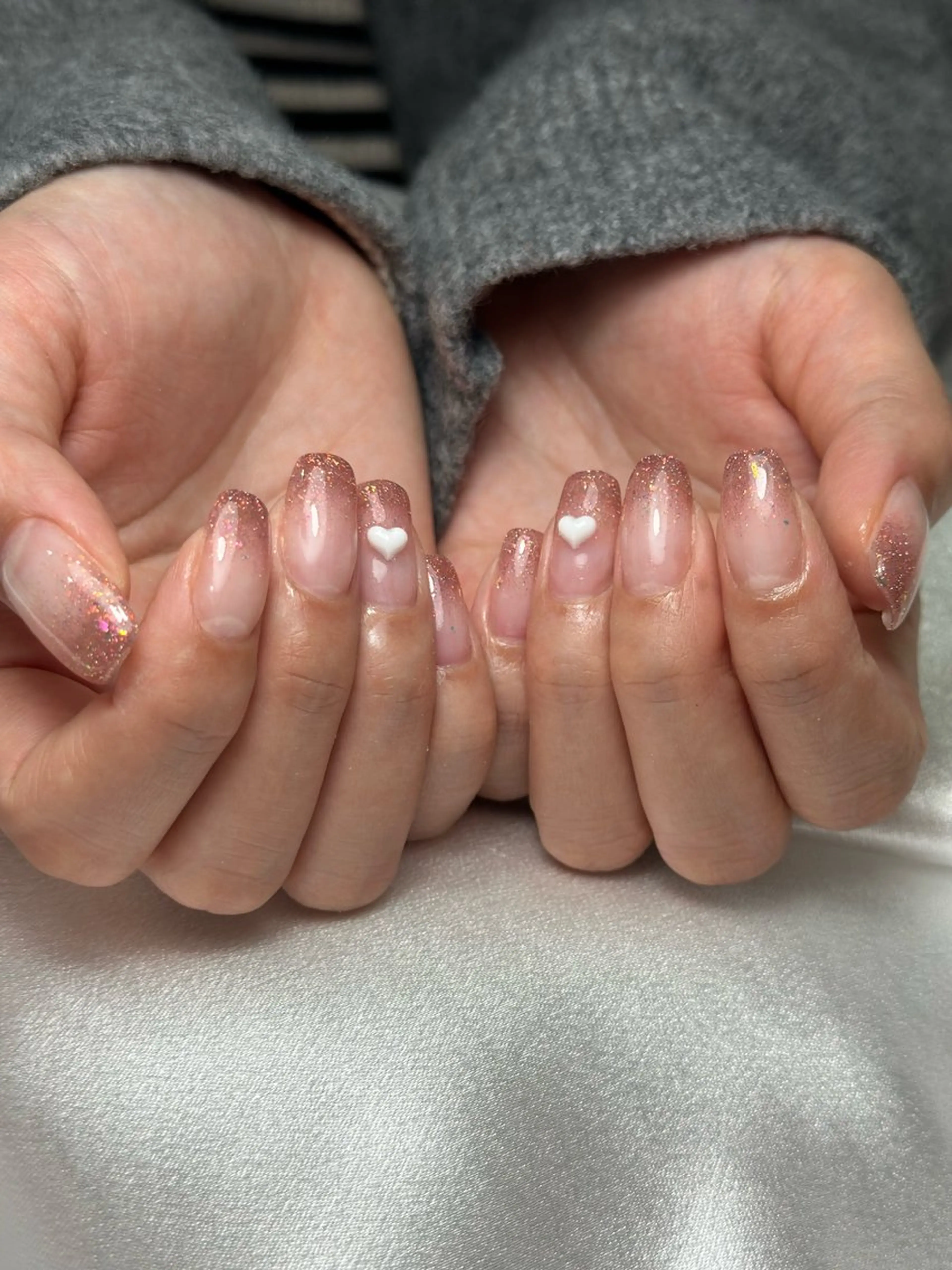 ネイル フラッシュネイル グラデーション ハンドネイル Astéria nail salon所属・Astéria nail salonのネイルデザイン