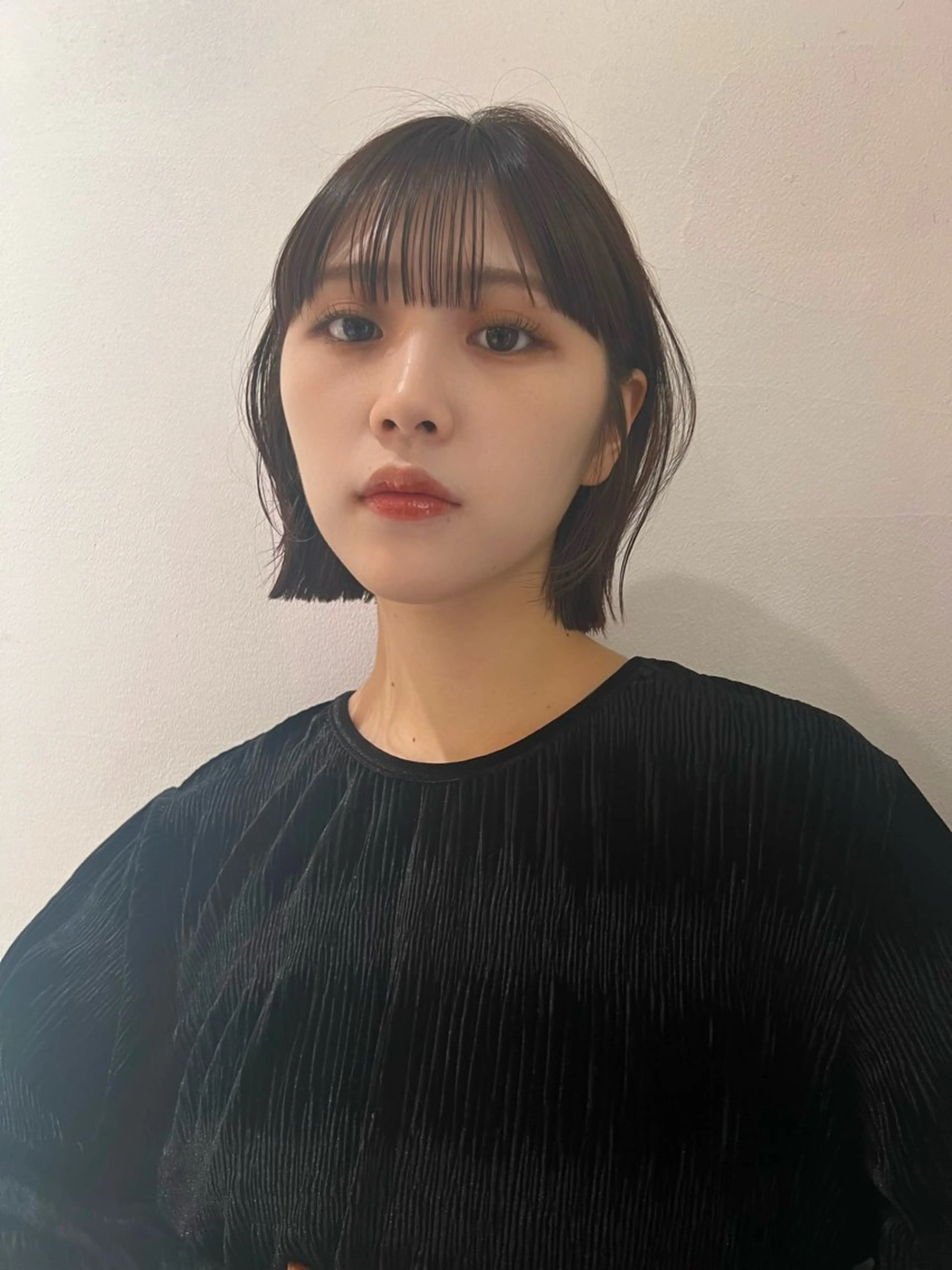 ミディアム カット ヘアカラー 大宮/ボブ/縮毛矯正 大瀧菜月のヘアスタイル