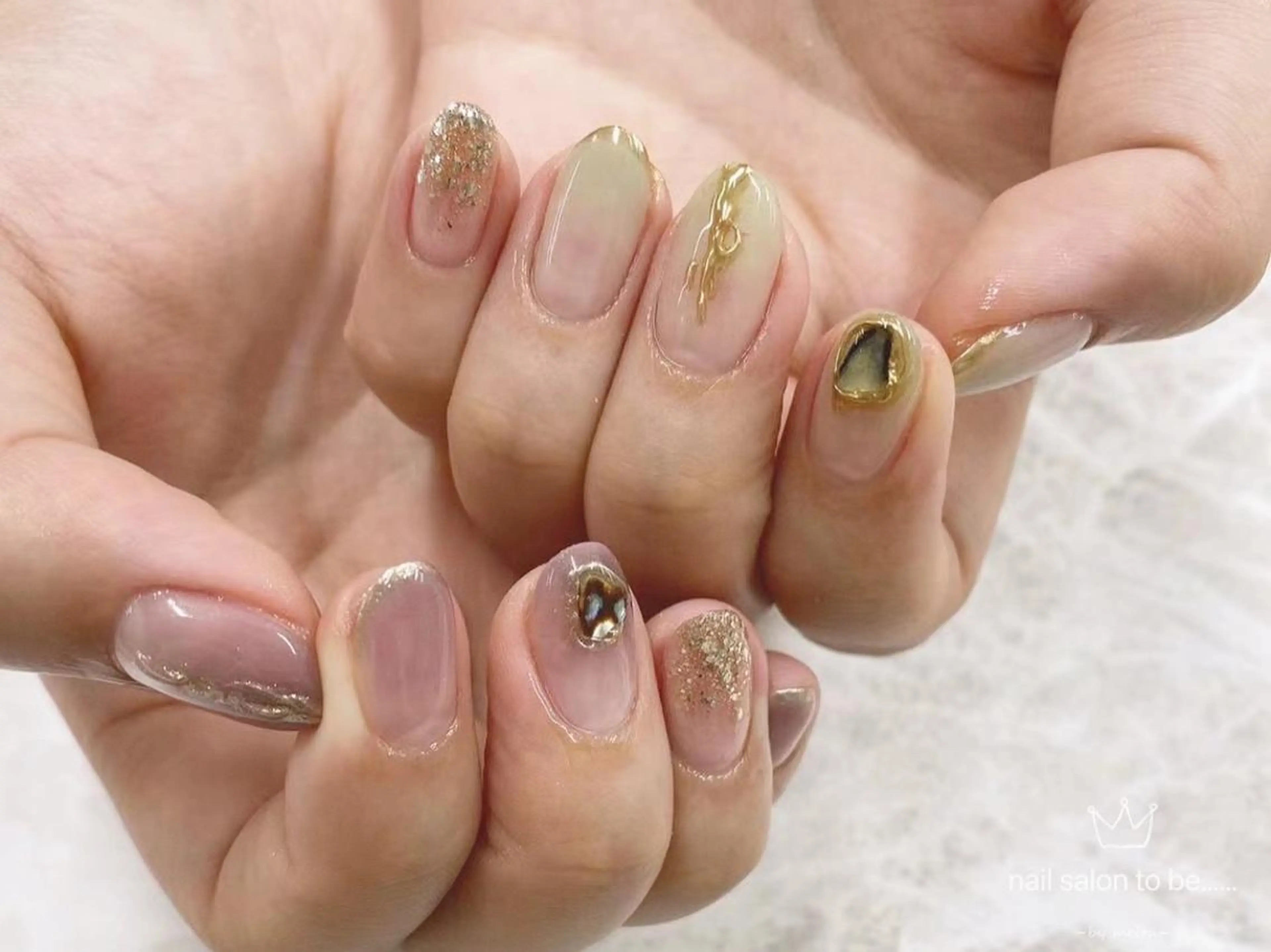ネイル ハンドネイル ハンドケア Nail Salon To Beのネイルデザイン