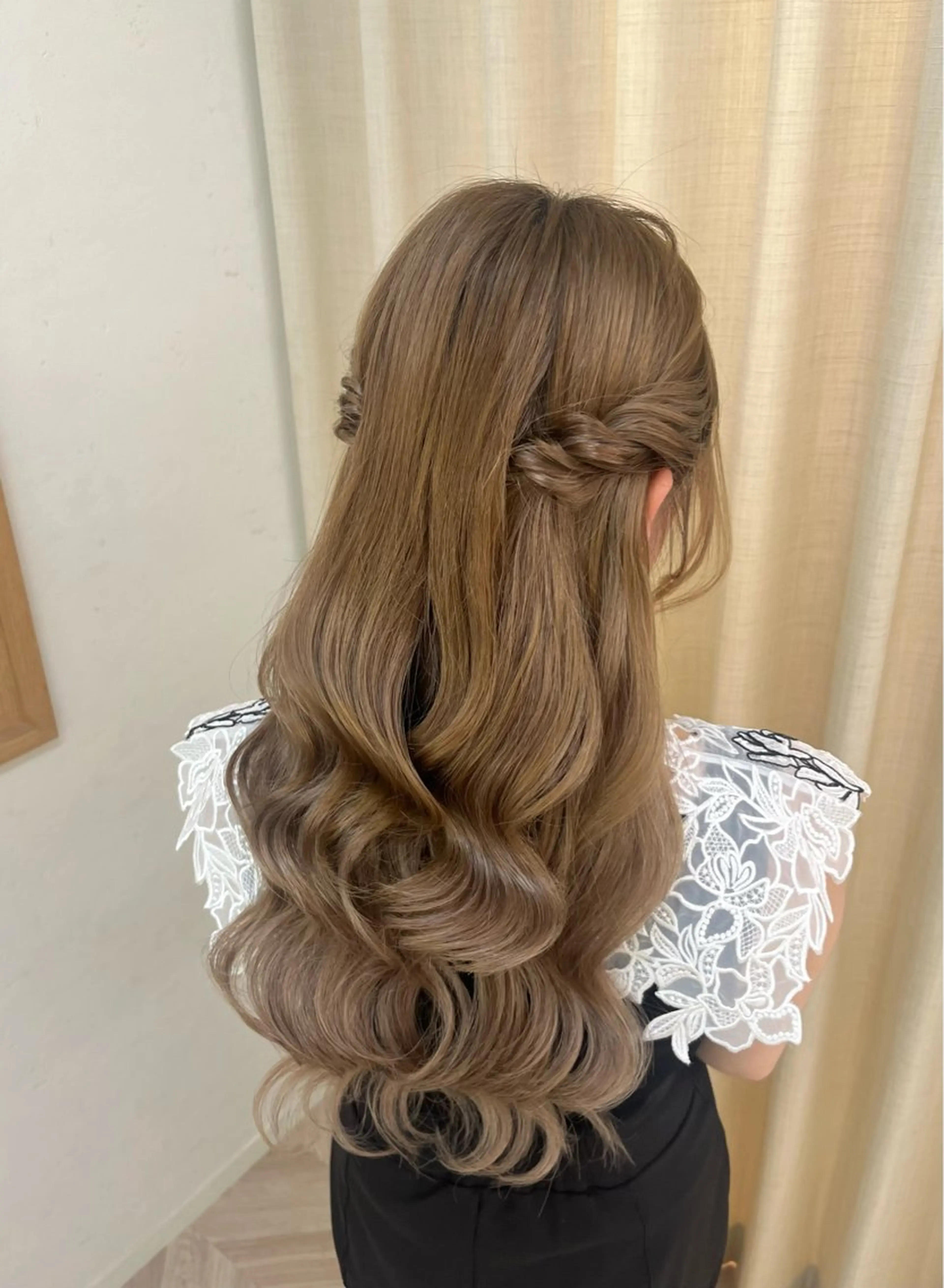 ヘアアレンジ ハーフアップ デート ヘアセット 参列・イベントヘア♡ ゆいなのヘアスタイル