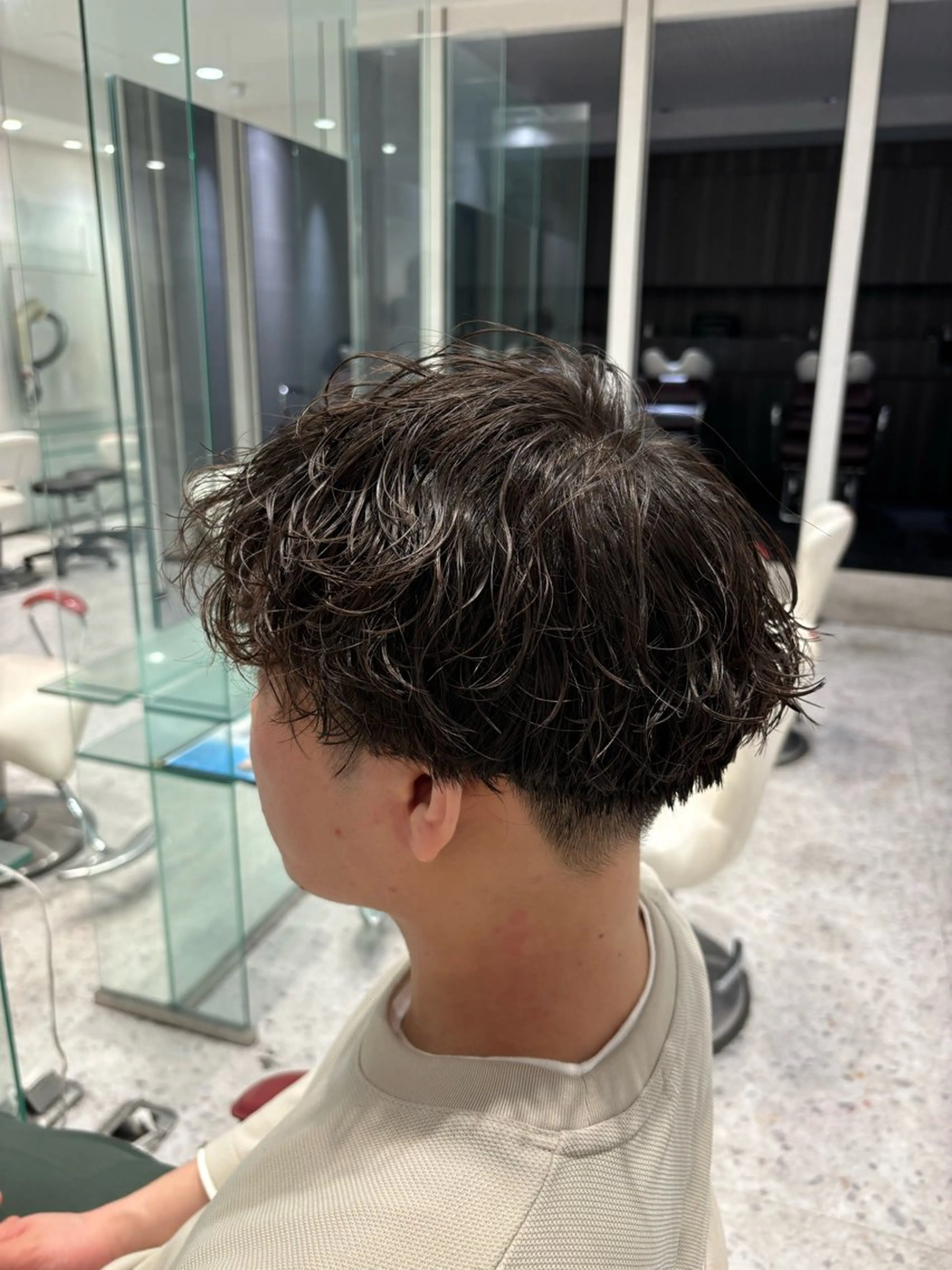 パーマ LOUIMADNA栄所属・新規指名比率No.1 メンズパーマ/二村のヘアスタイル