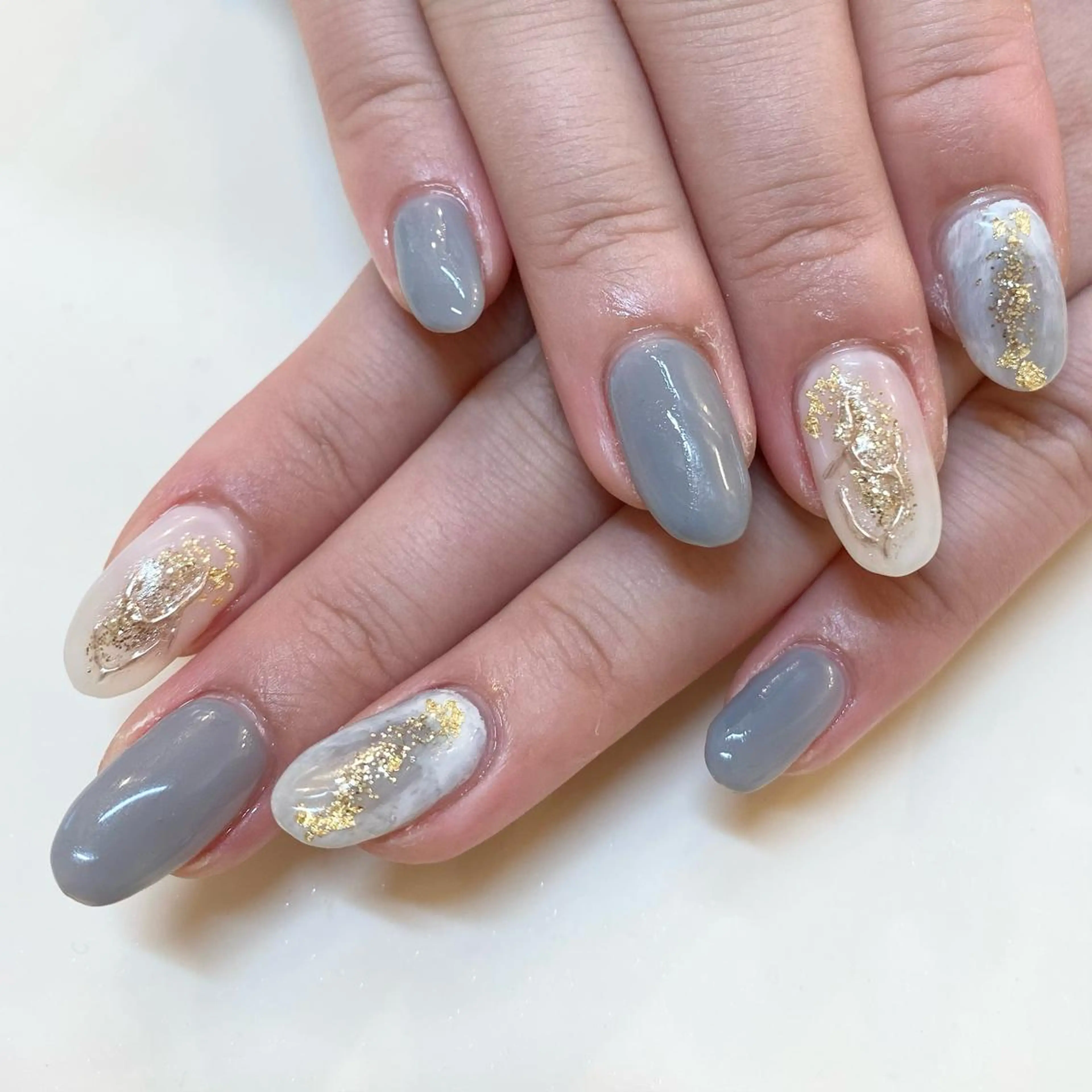 ネイル ハンドネイル 藤原 みゆのネイルデザイン