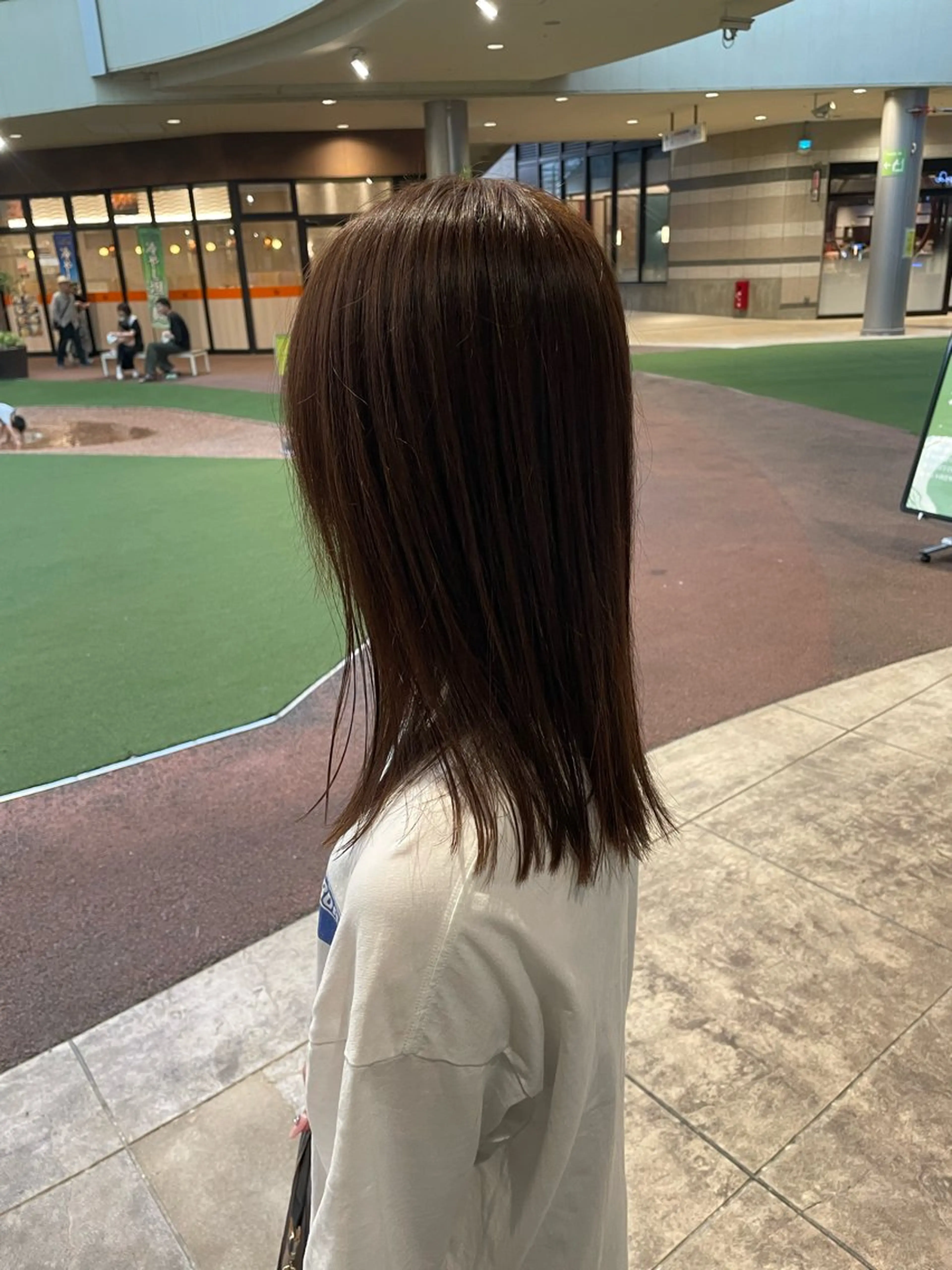 ミディアム カラー coco /艶々透明感ｶﾗｰのヘアスタイル