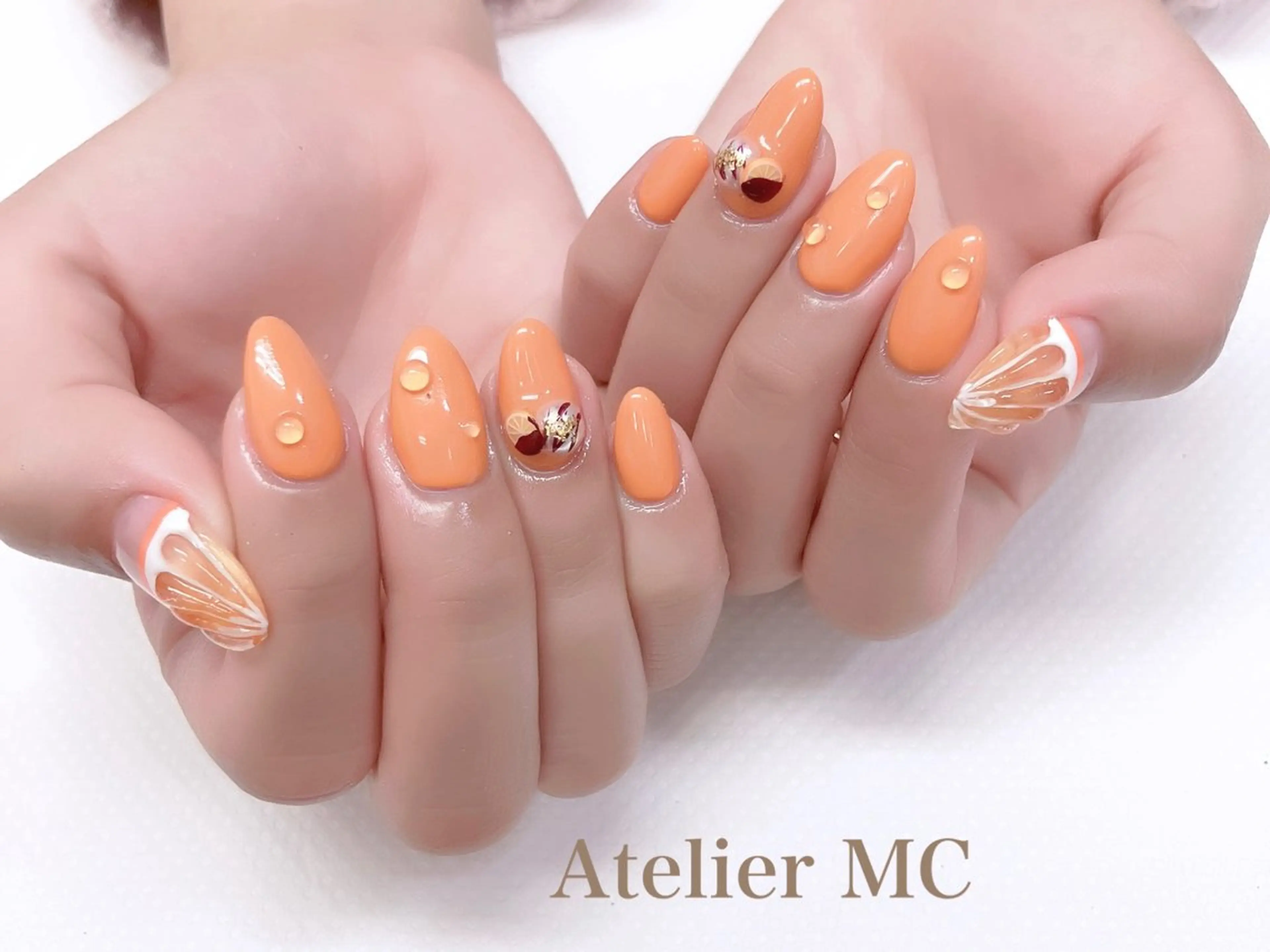 ネイル ハンドネイル アトリエ エムシー 【新富町・東銀座】のネイルデザイン