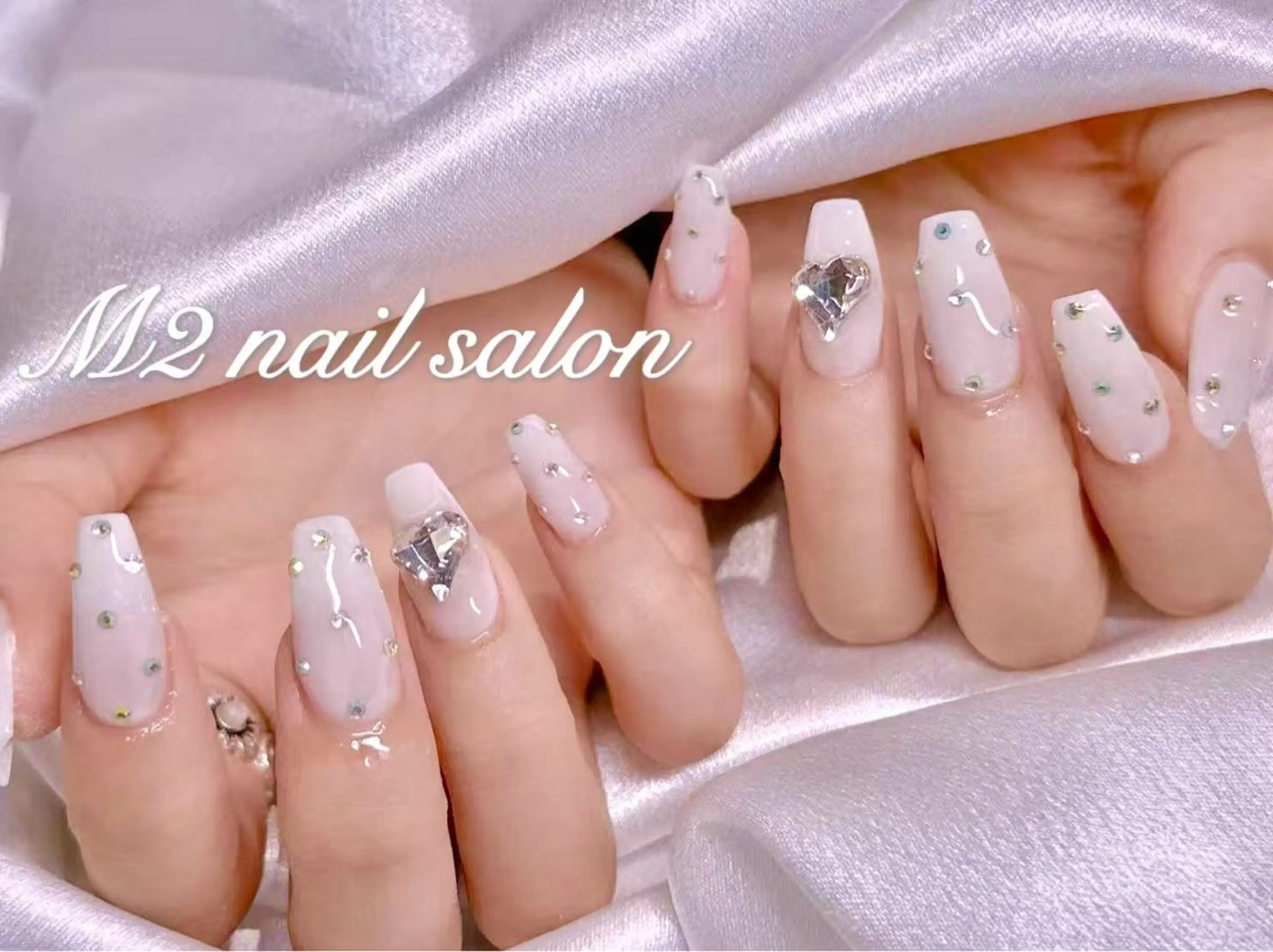 ネイル ハンドネイル 長さだし専門店 M2　rikaのネイルデザイン
