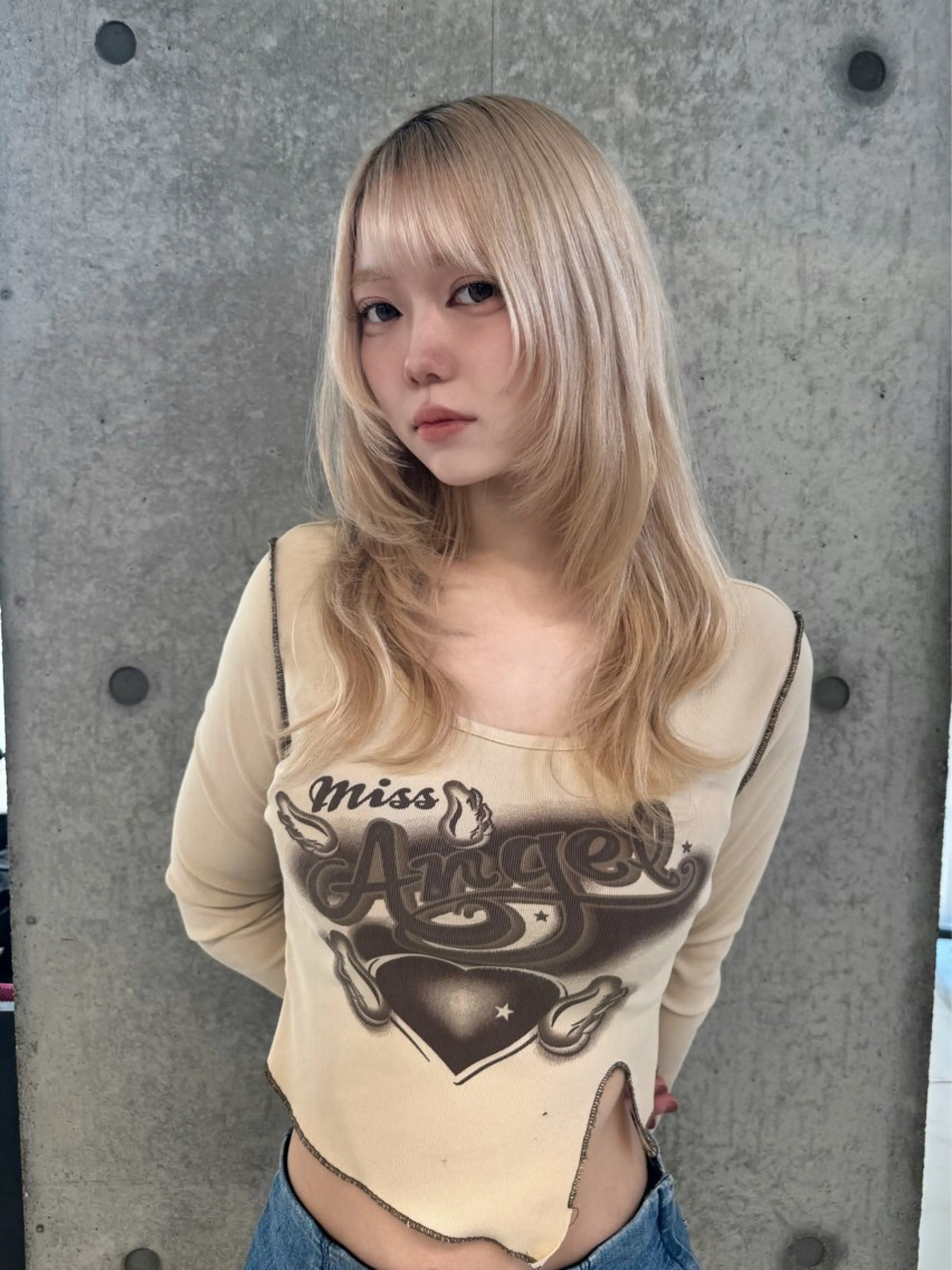 ロング カット karina🌿レイ ヤーカット/髪質改善のヘアスタイル