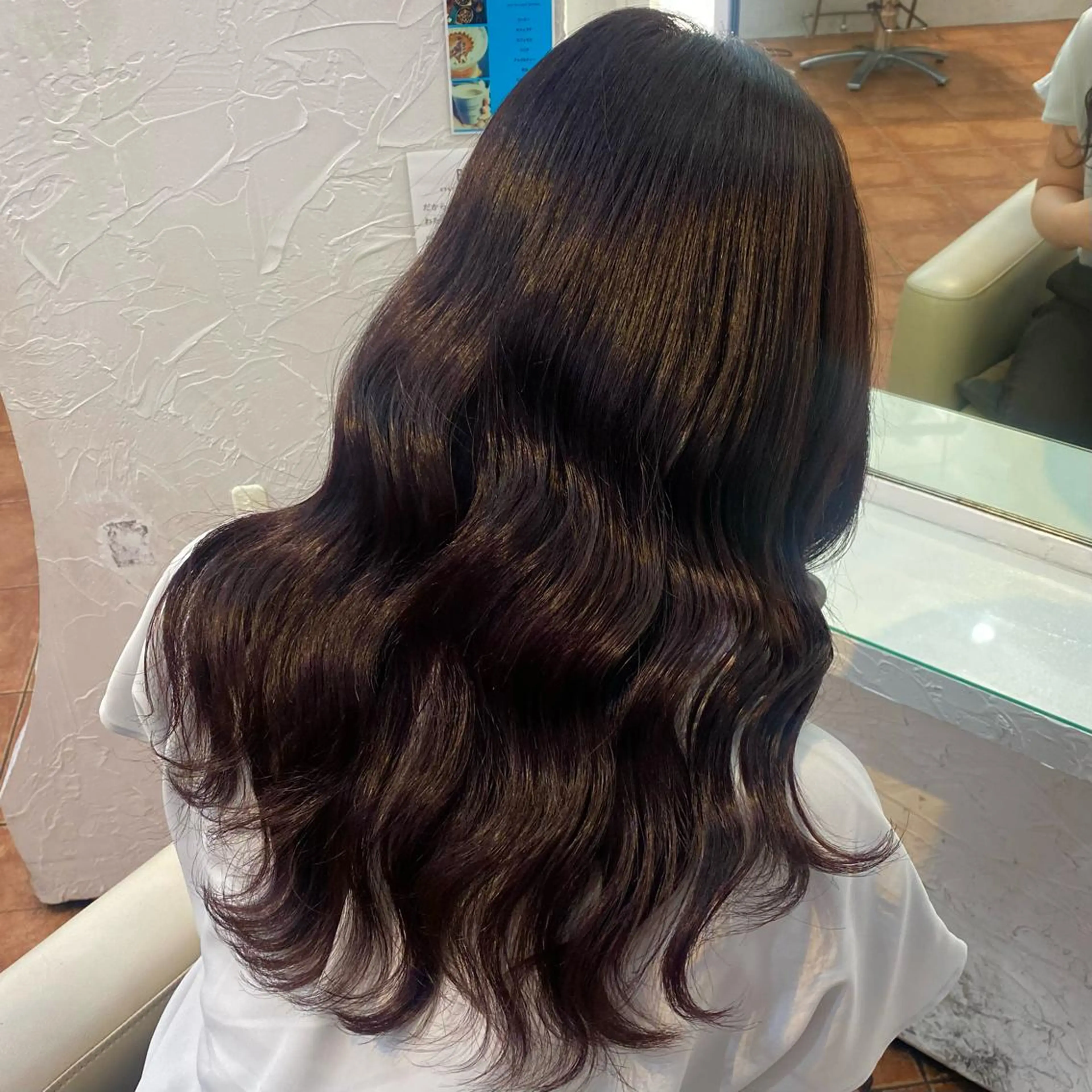 ロング カラー Miyu's所属・juri .のヘアスタイル