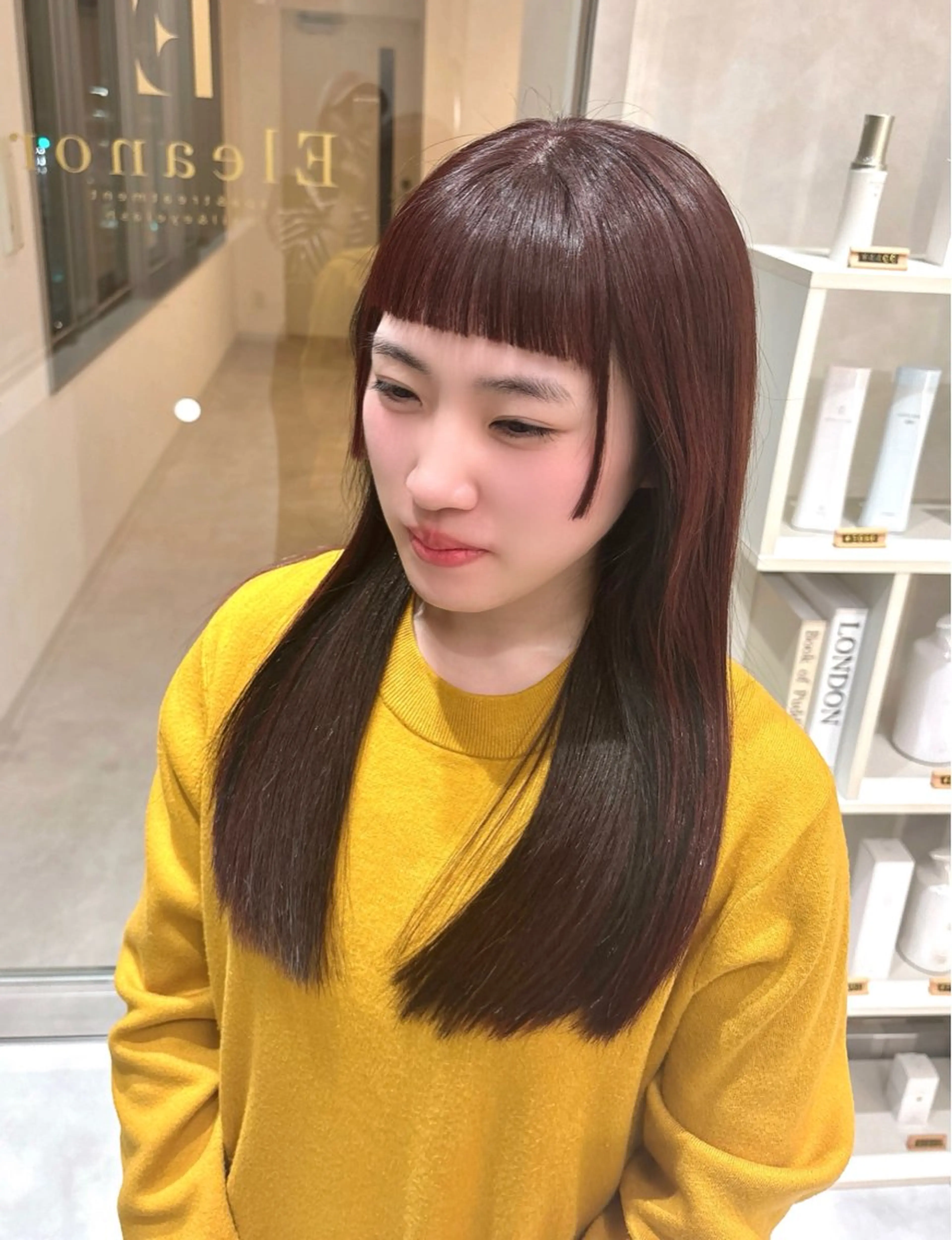 カラー ❤️🐩* AKANE*🐩❤️のヘアスタイル