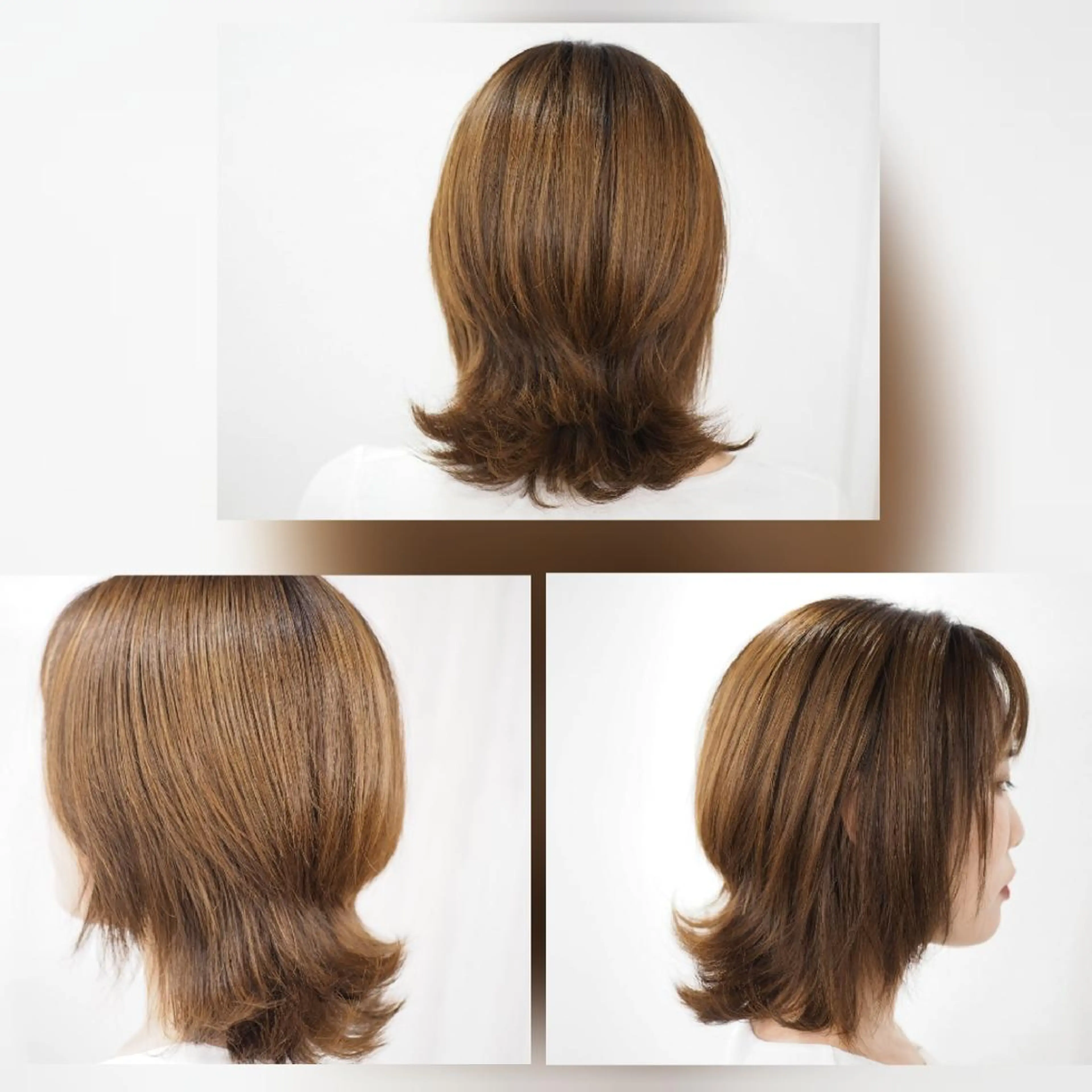 ミディアム ウルフカット カット arvo/hair cut所属・有沢 聡のヘアスタイル