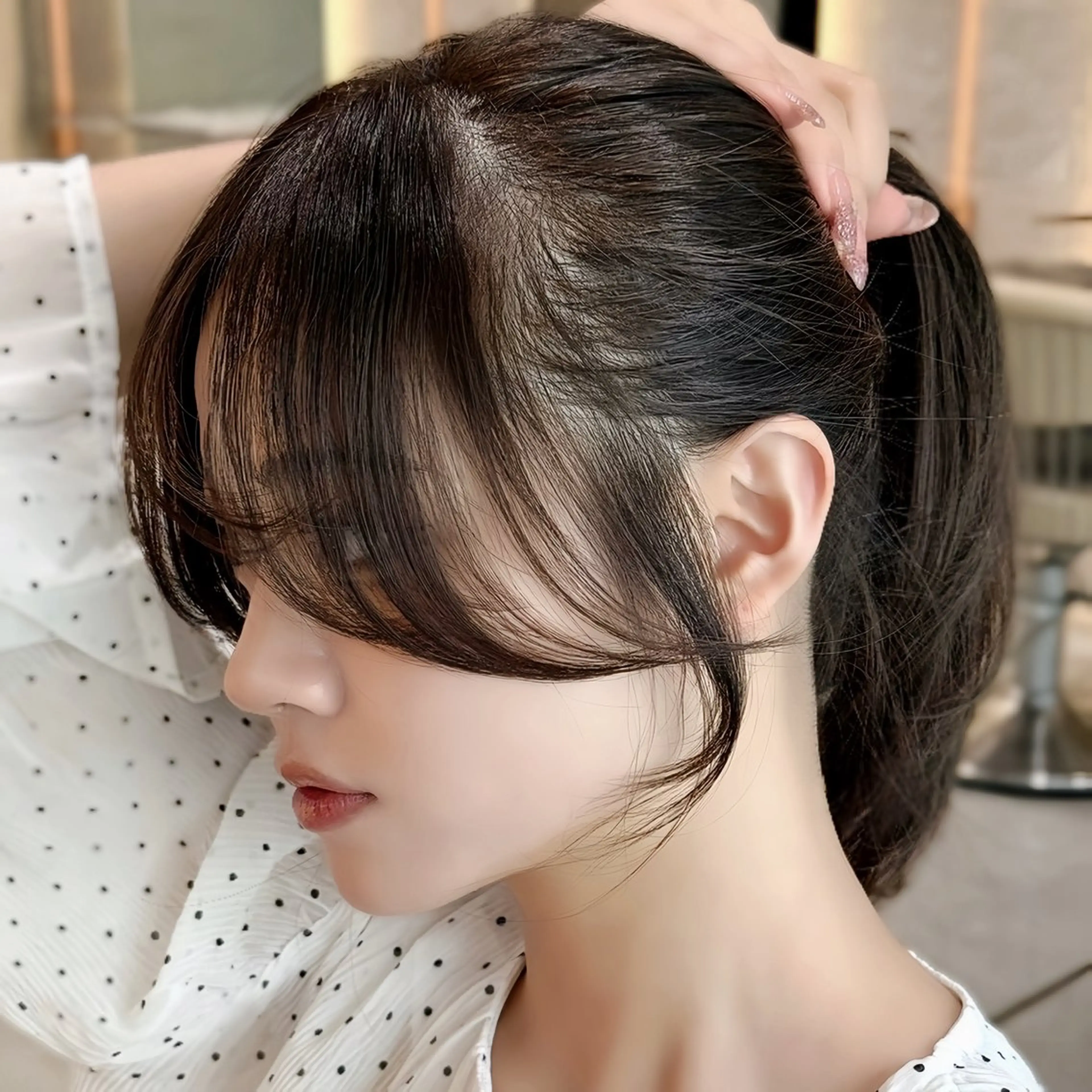 ロング 韓国ヘア/前髪/ 髪質改善/おばかんのヘアスタイル