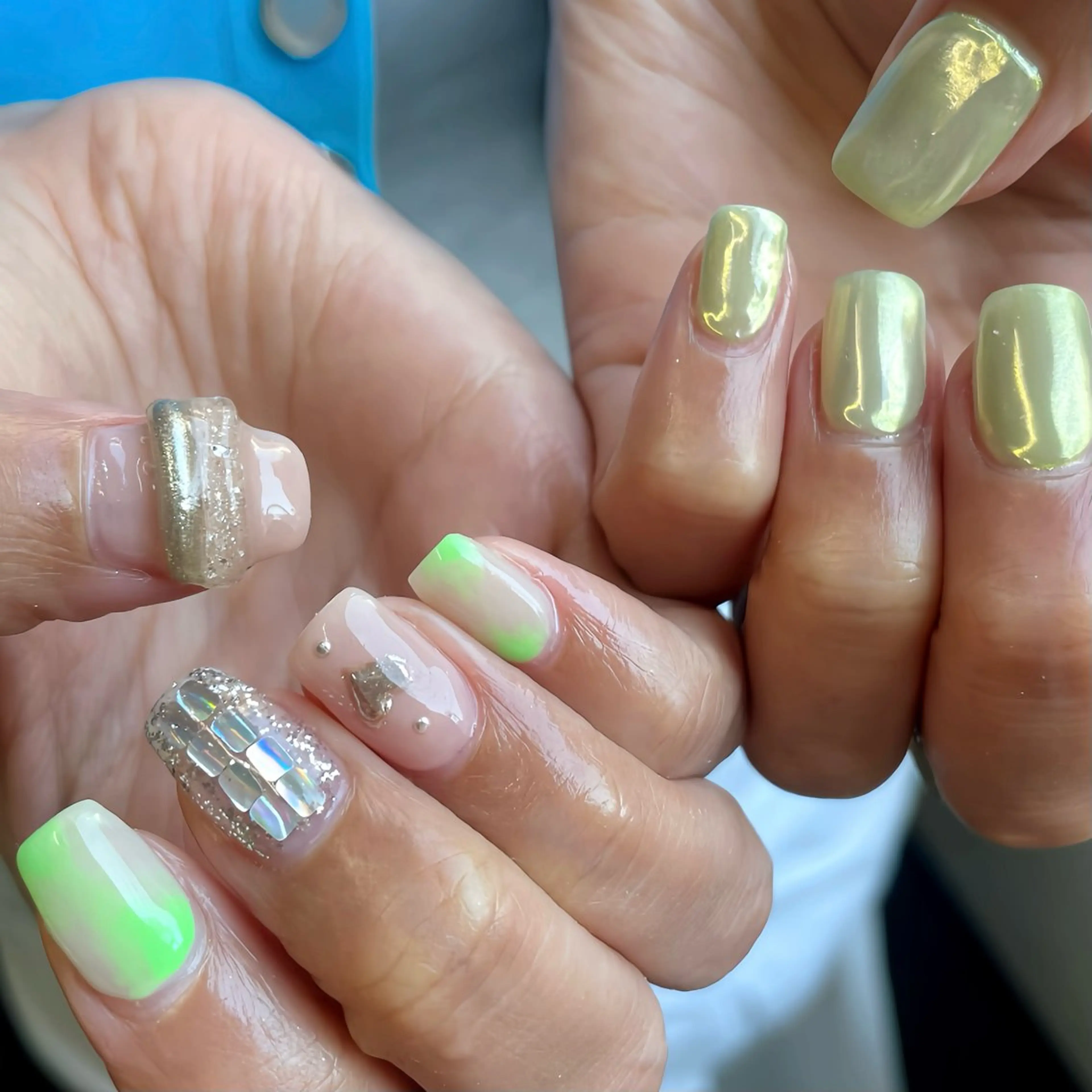 ネイル ミラーネイル Hi!Nails /Shizuka☺︎のネイルデザイン