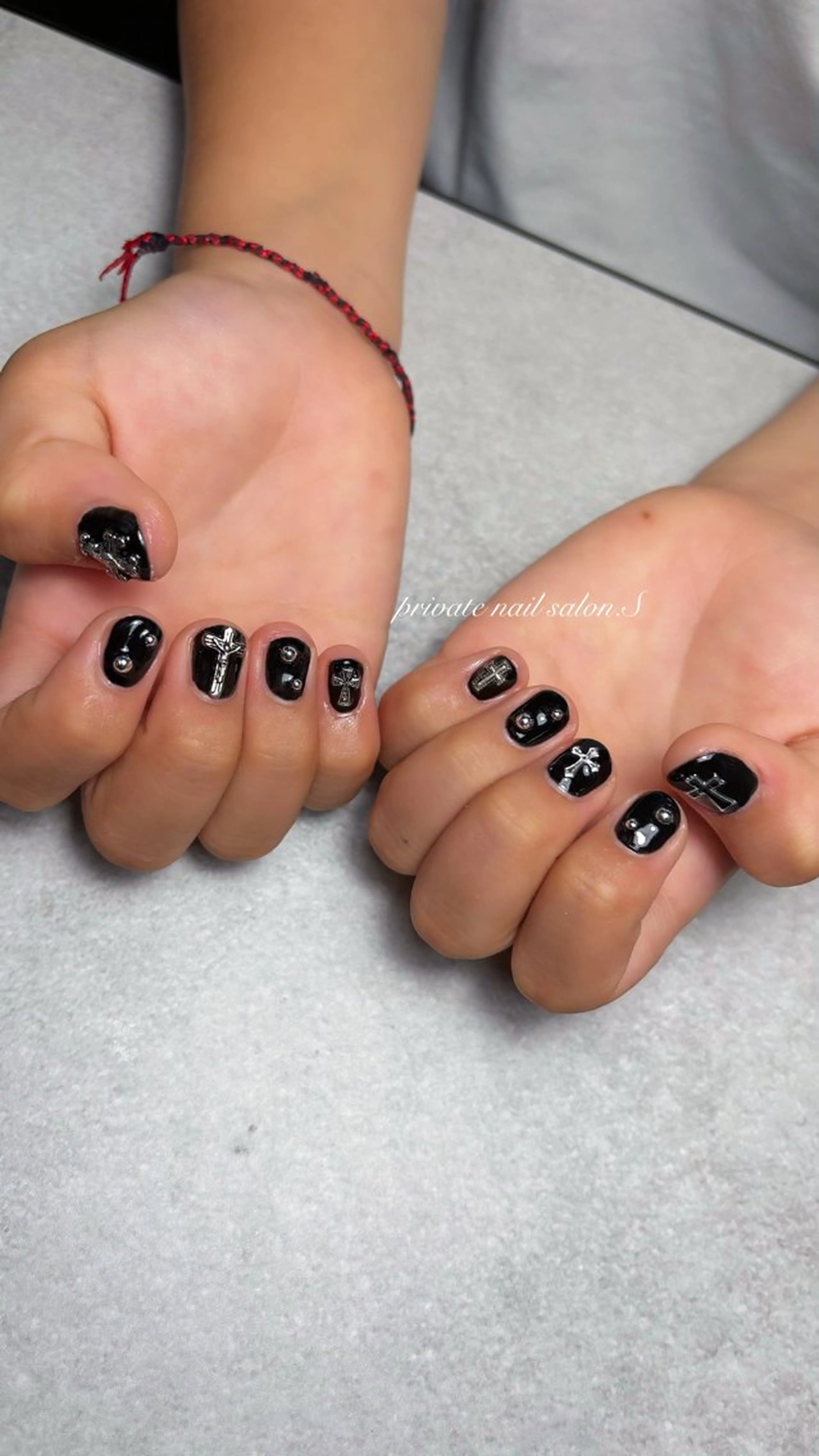 ネイル ジェルネイル 持ち込み ワンカラーネイル スカルプネイル ハンドネイル 関山 志乃のネイルデザイン