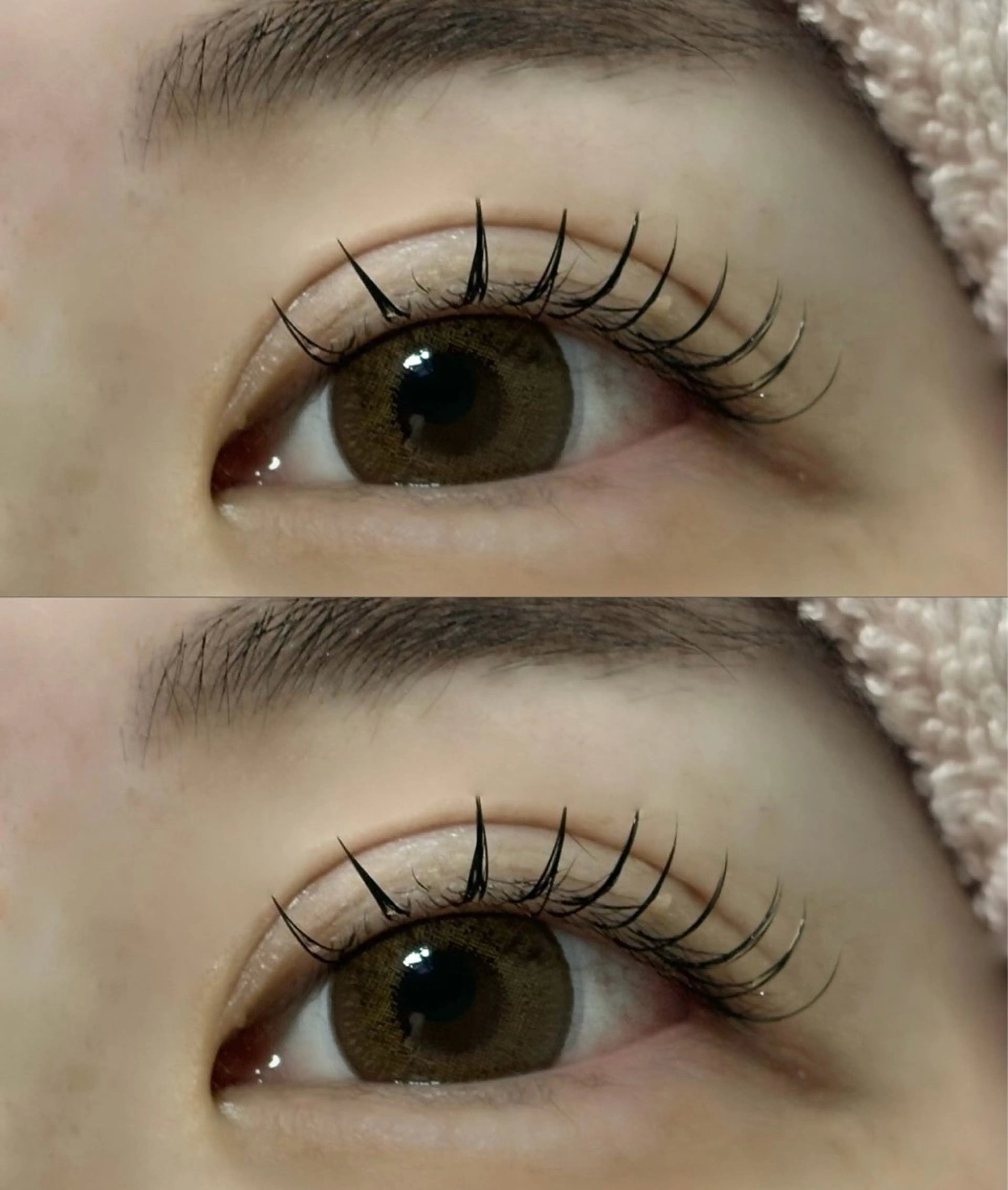 マツエク・マツパ mon. eyelash eyebrow所属・𖤐⸜mon.⸝𖤐 KOHARUのマツエク・マツパデザイン