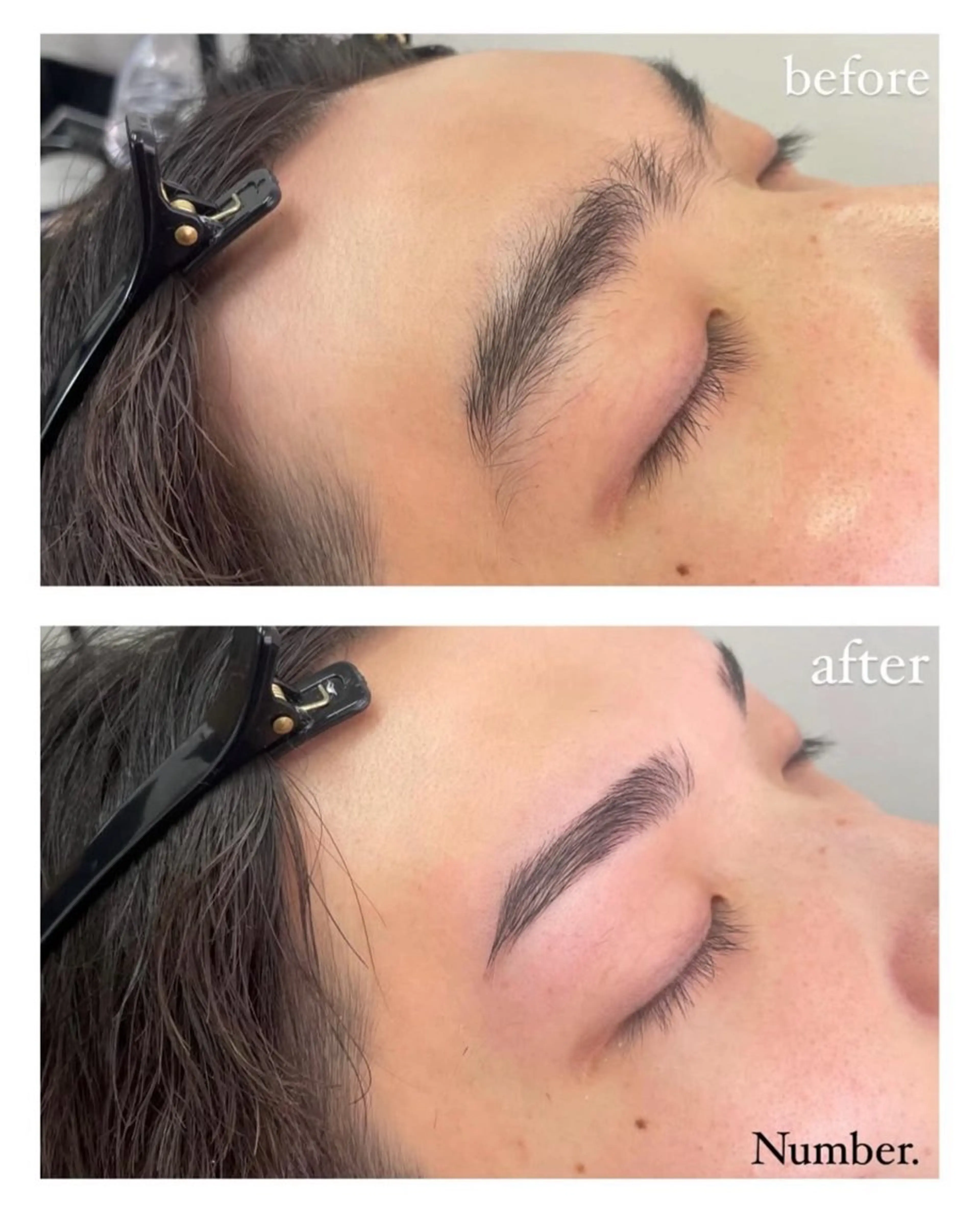 メンズ専用🔥アイブロウスタイリングワックス+眉パーマの写真