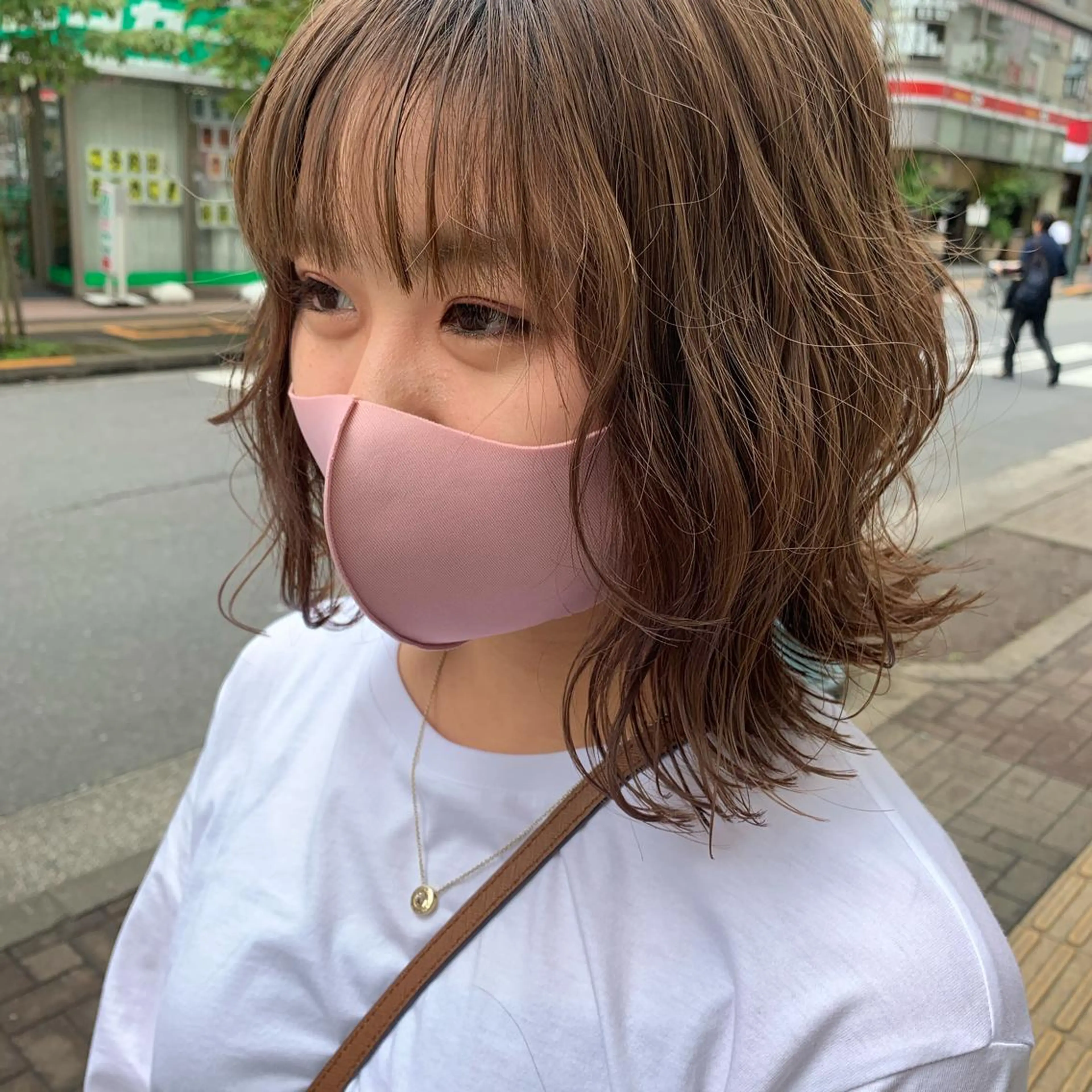 ミディアム 韓国ヘア🦋 MIYUのヘアスタイル