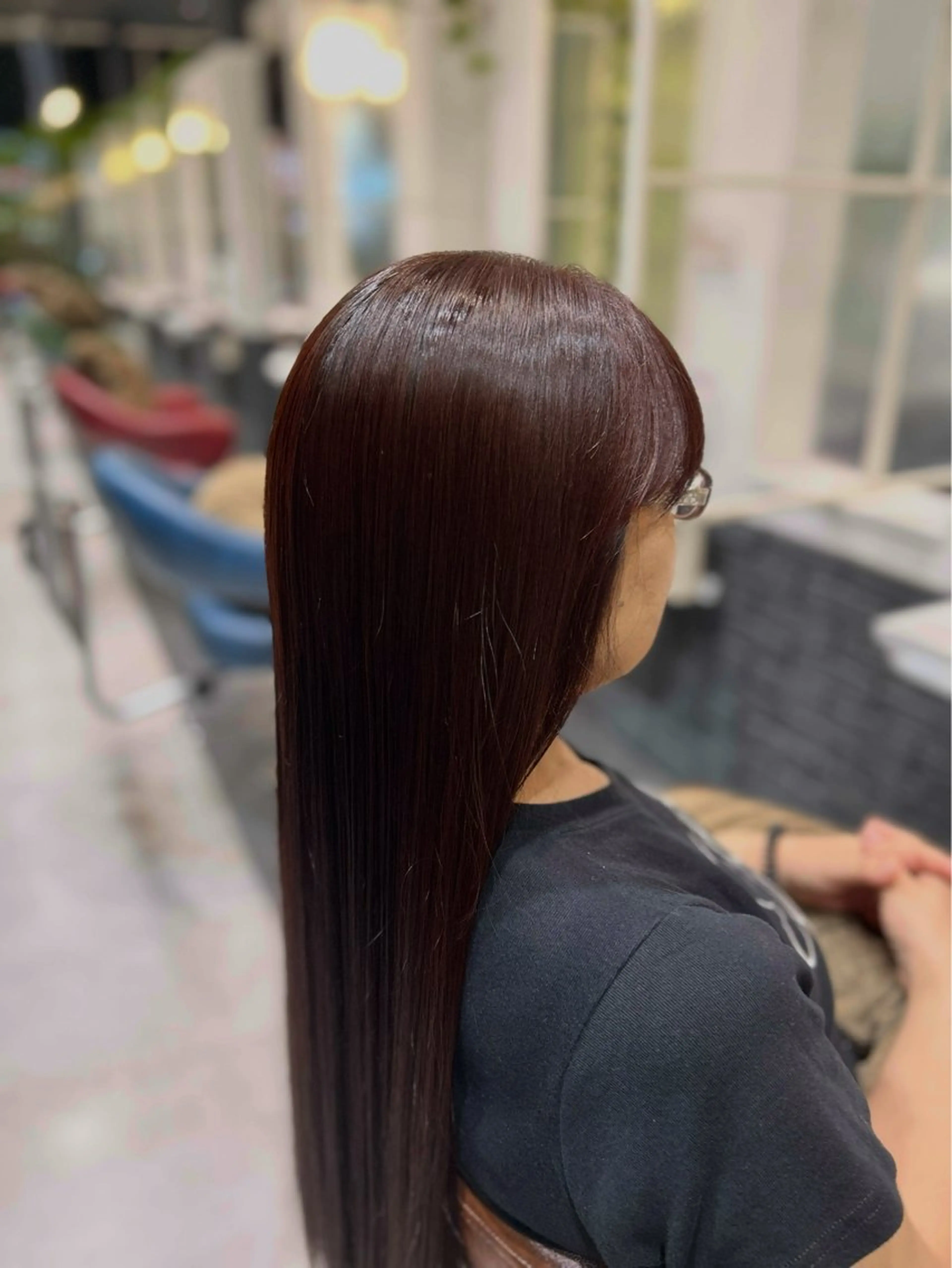 ロング カラー ブリーチ ブリーチなしカラー Wiz佐倉店所属・大谷 菜津美のヘアスタイル