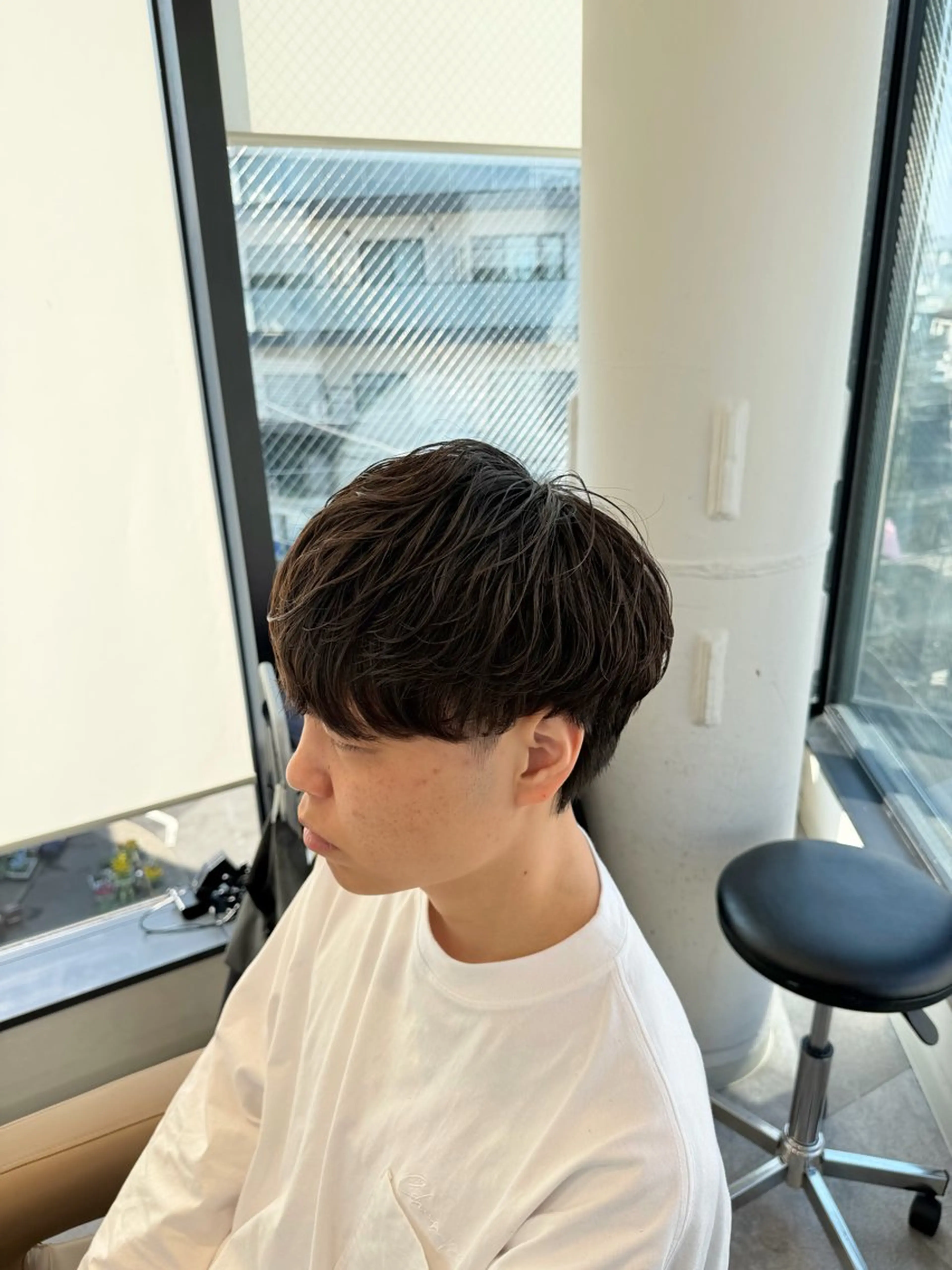 ショート パーマ メンズ パーマ SALOWIN下北No.R店所属・下北沢／メンズ/ メンズパーマ/優樹のヘアスタイル