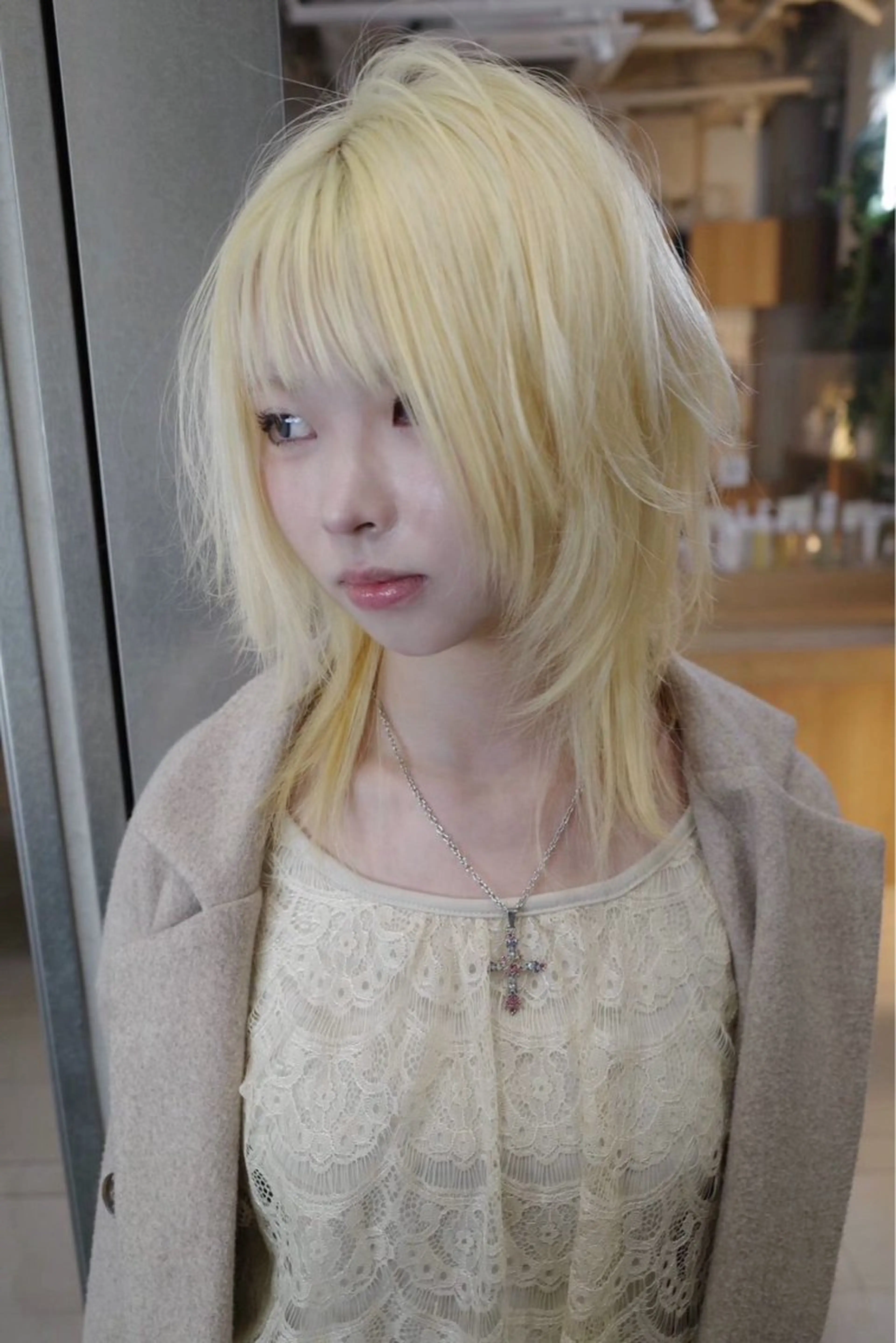 ブリーチリタッチ+ケアカラーの写真