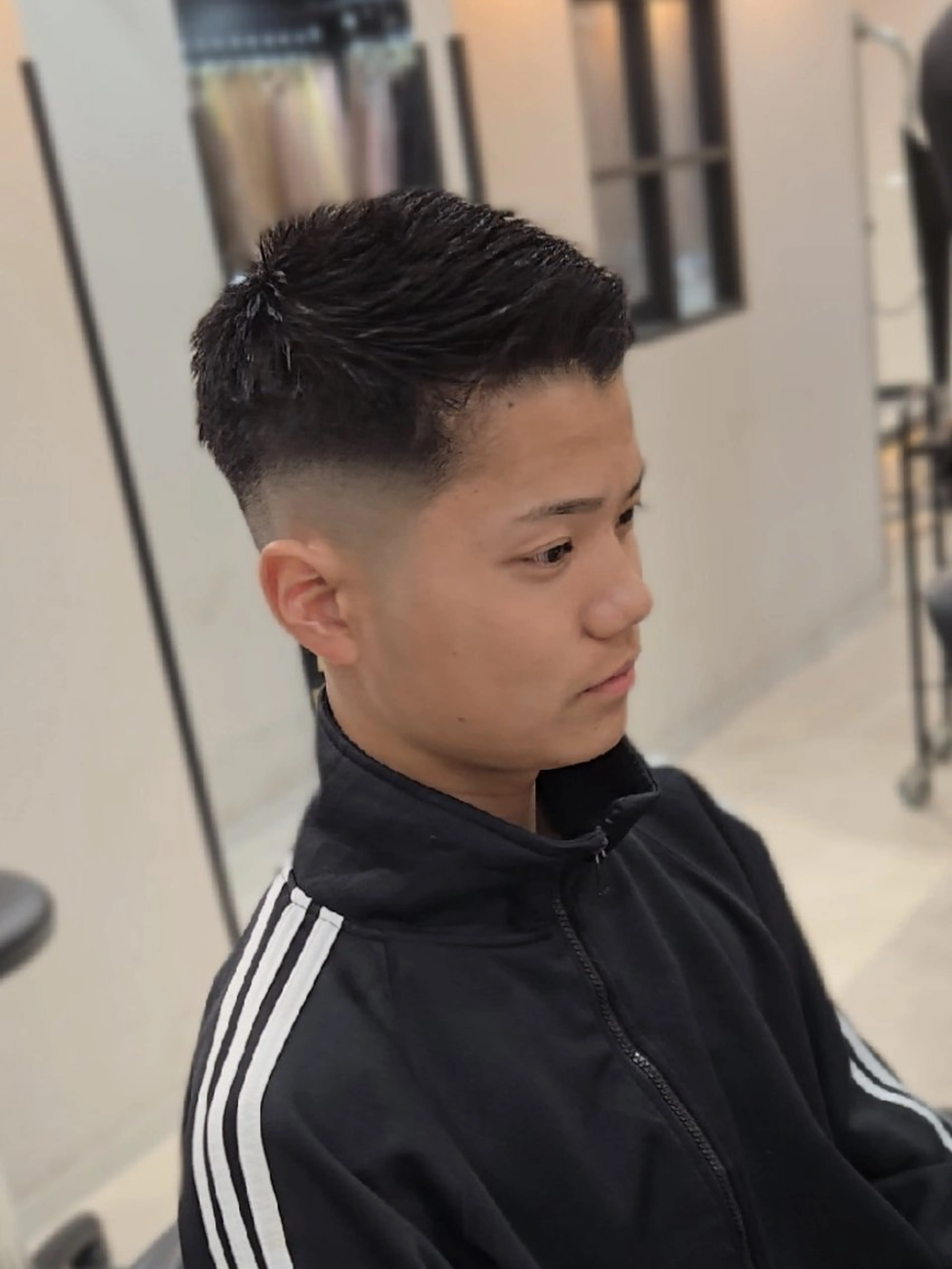 メンズ ショート メンズメッシュ カット ヘアセット Lapis 名古屋駅前店所属・LEN名古屋/パーマ 海外ヘア/メンズ特化のヘアスタイル