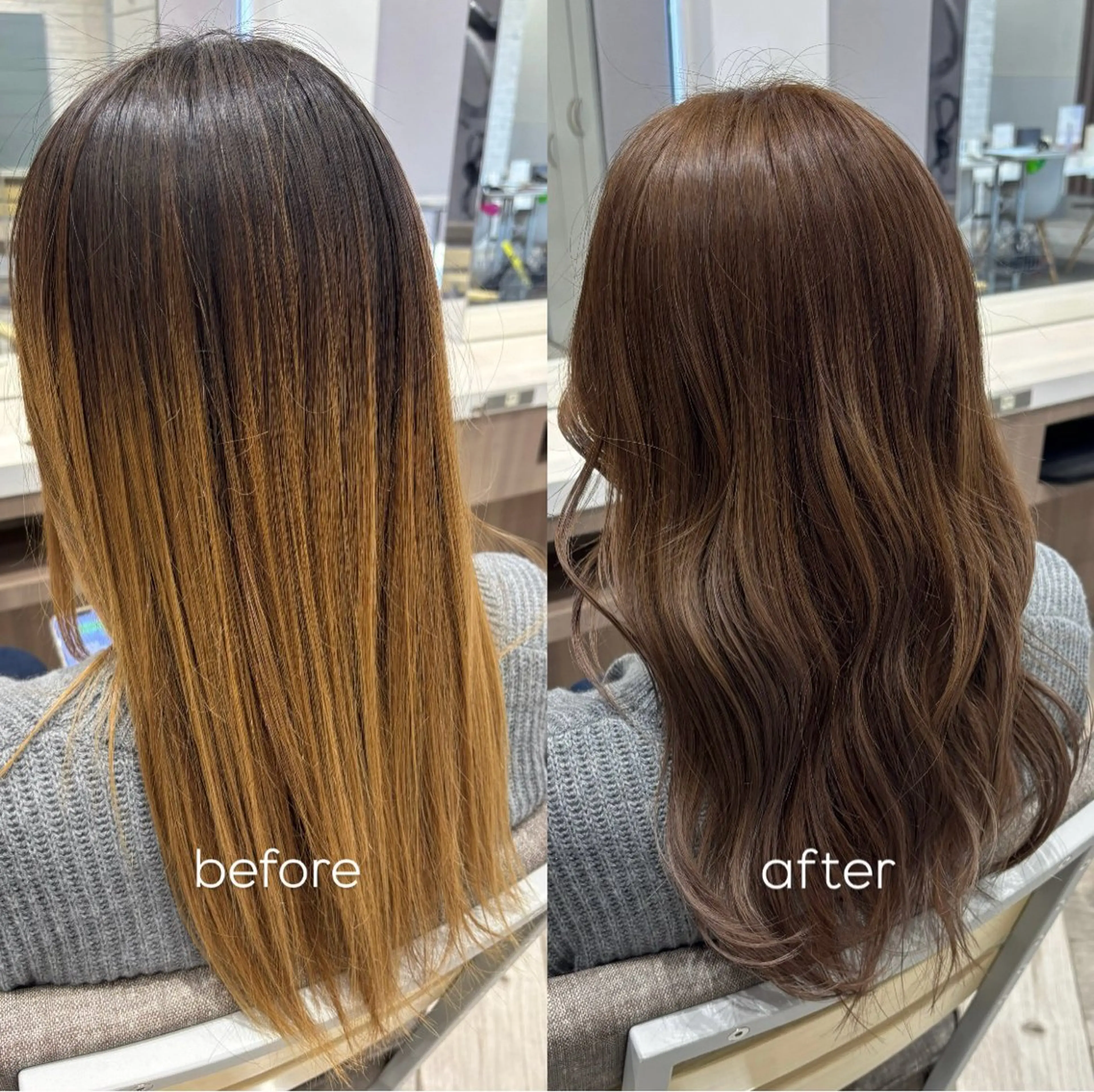 ロング カラー ヘアカラー RYO🤎 熊谷/籠原/深谷のヘアスタイル