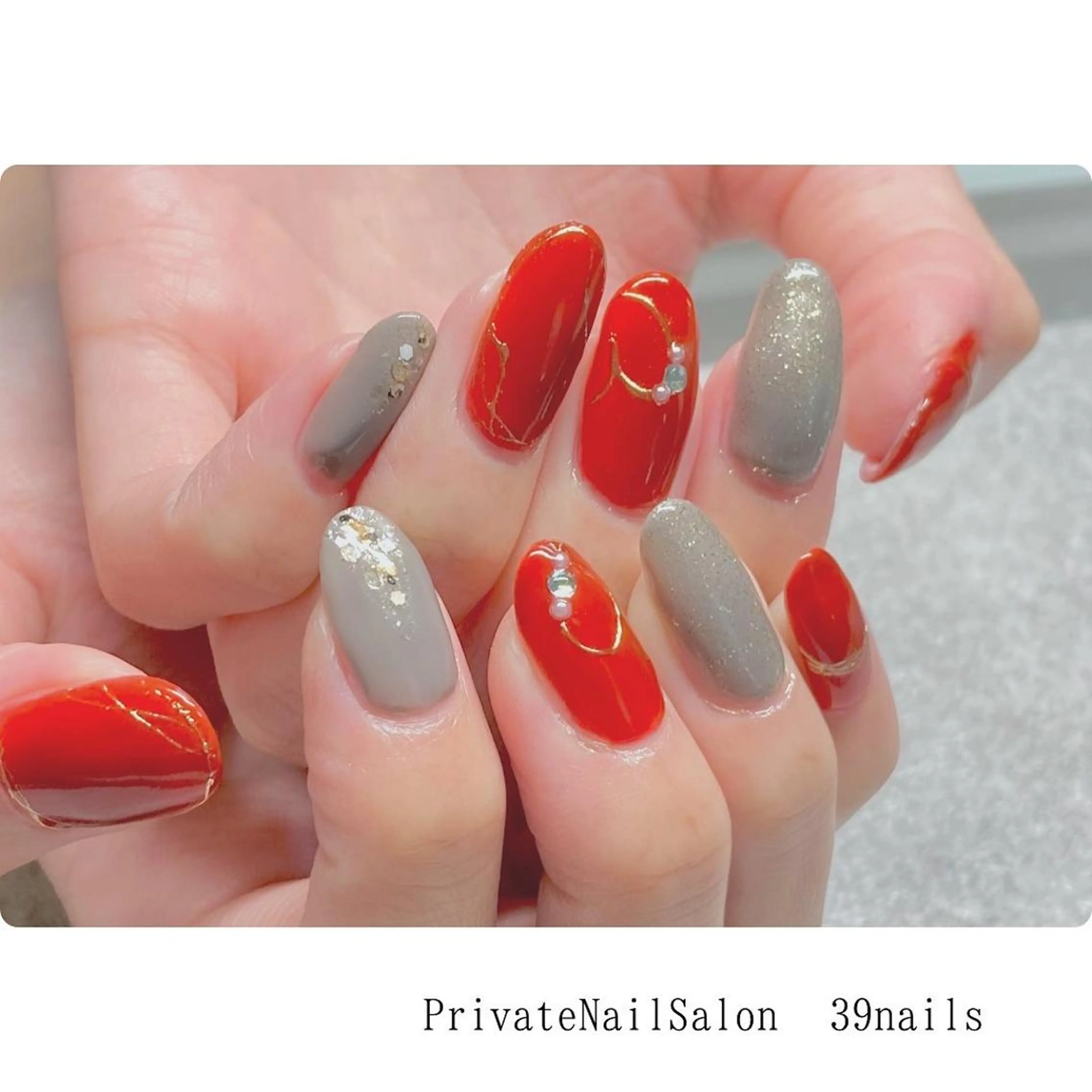 ネイル 39-nails EharaMikuのネイルデザイン