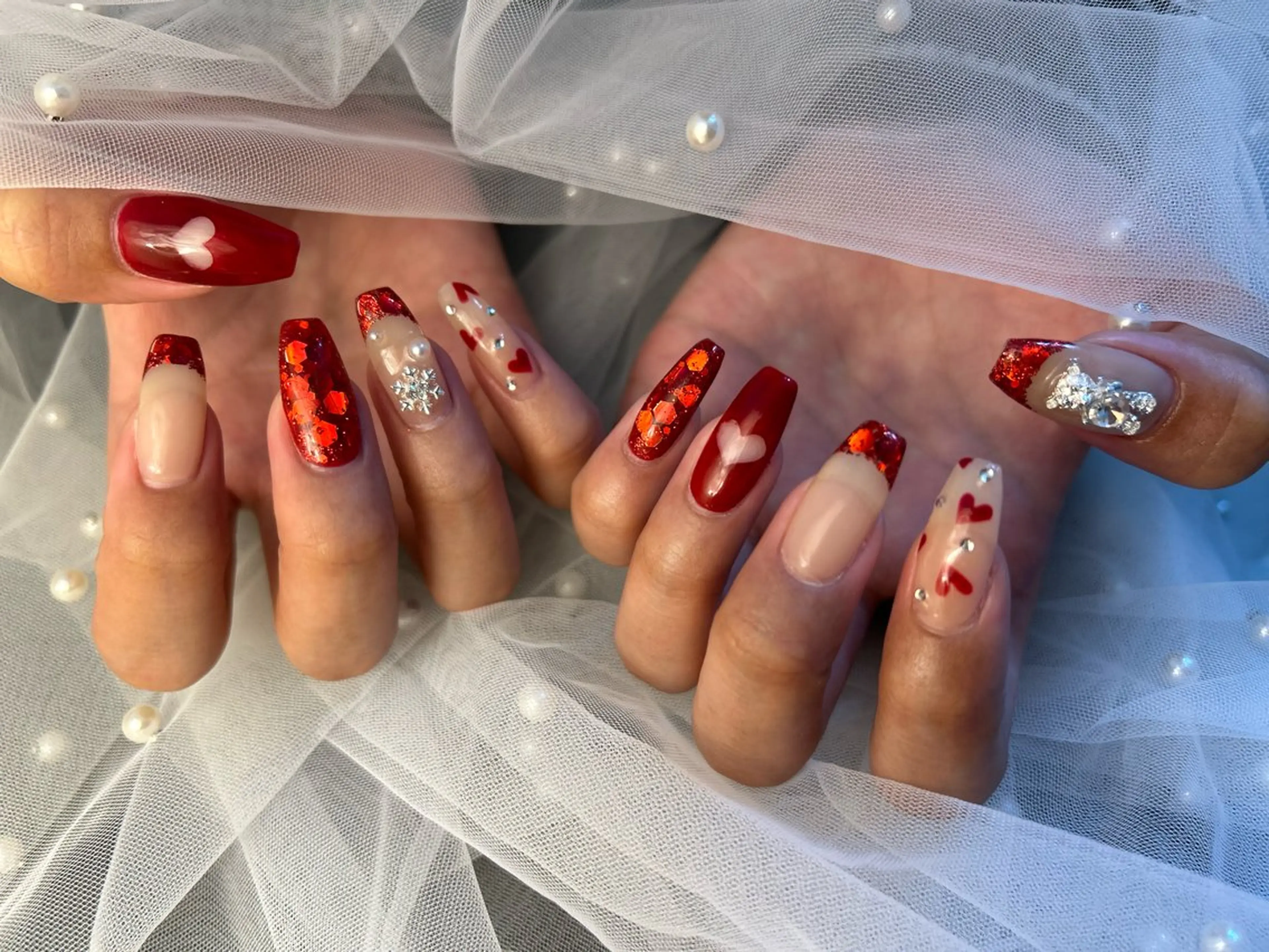 ネイル ハンドネイル フットネイル ✴︎ Delightのネイルデザイン