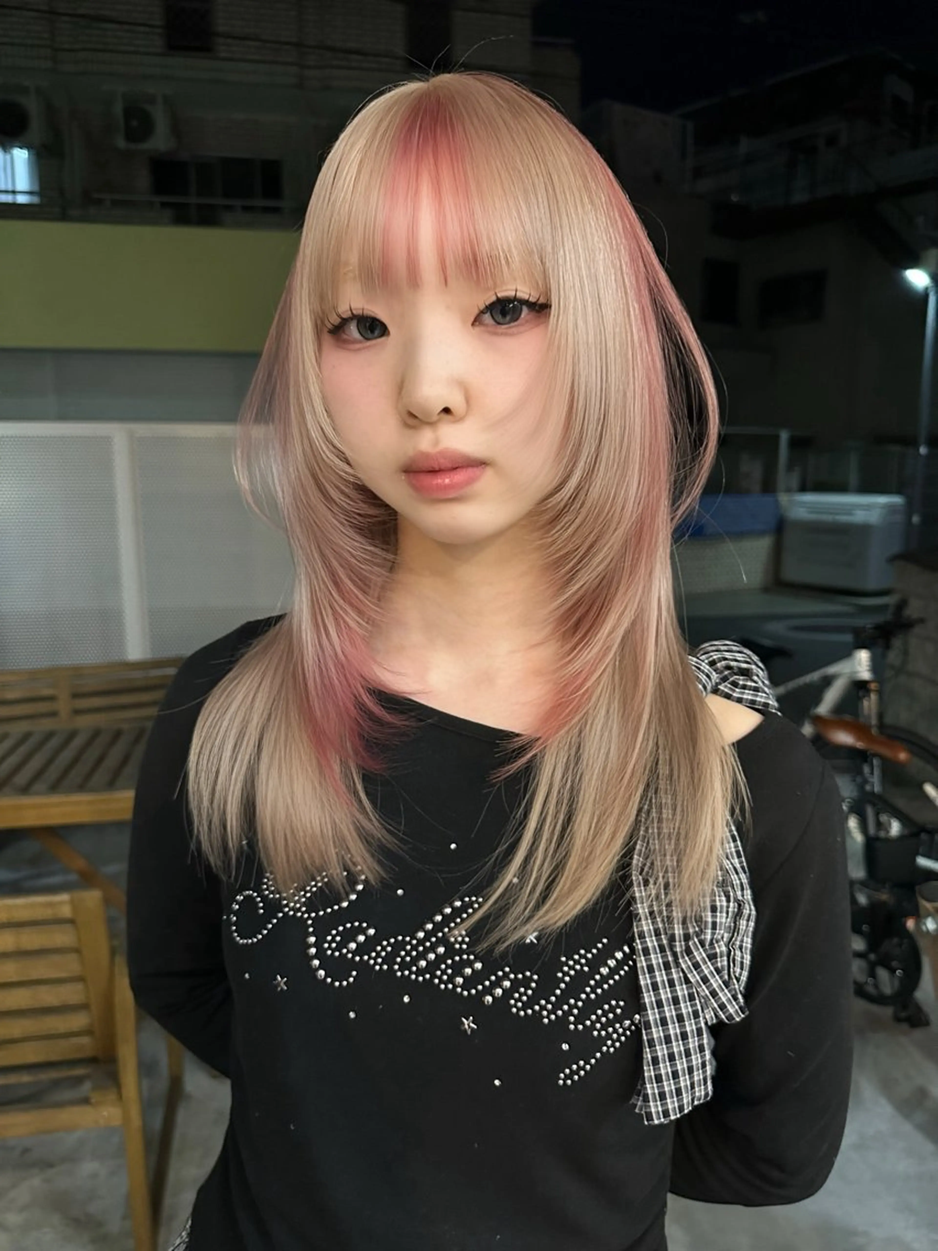 ロング カラー カット ヘアカラー トリートメント ヘアセット 🧡色落ちまで2度綺 麗なカラー🧡ヨシキのヘアスタイル