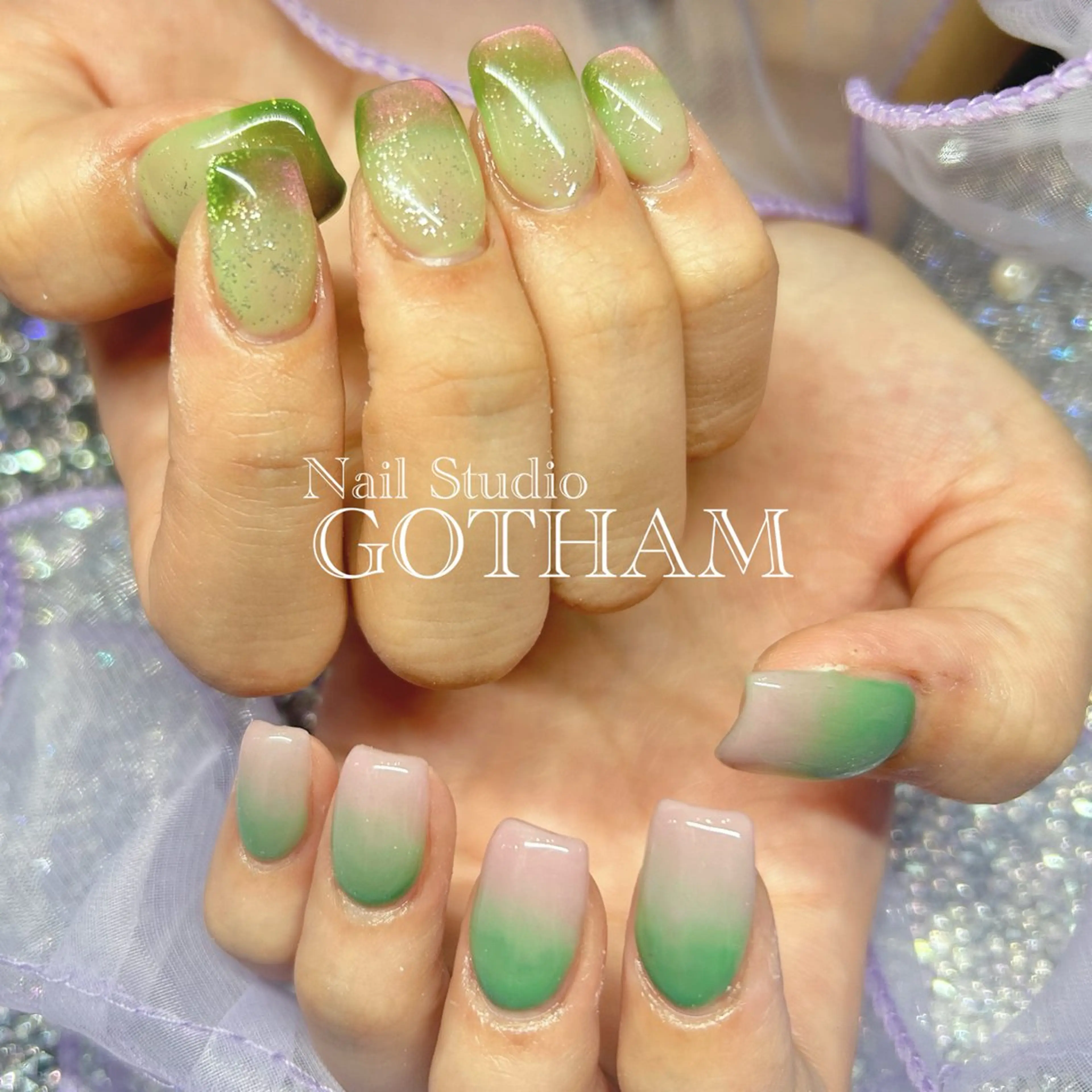 ネイル ハンドネイル Nail Studio GOTHAM所属・高円寺駅からすぐ🌈 ネイルGOTHAMのネイルデザイン