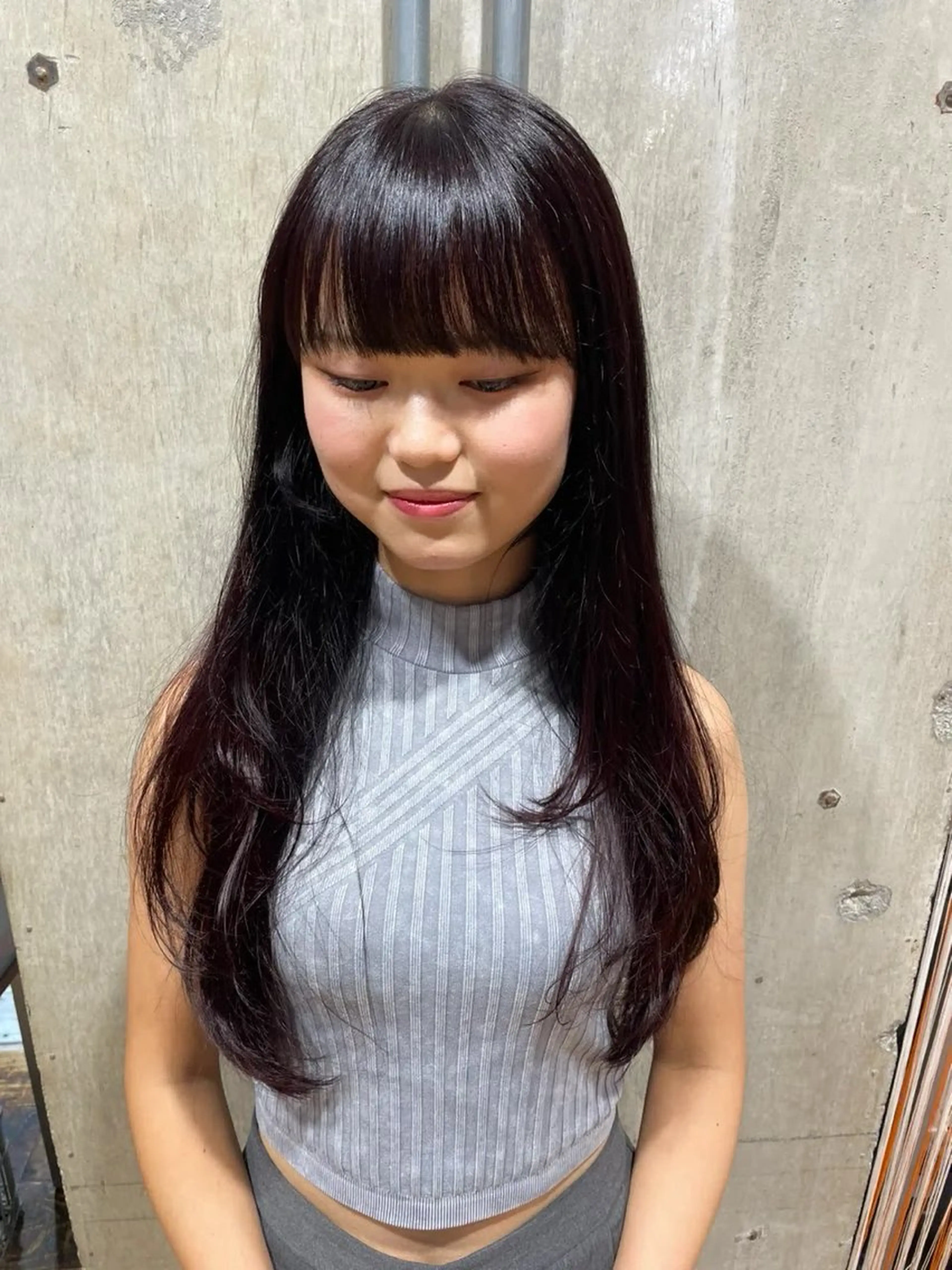 ロング ワタナベ アオイのヘアスタイル