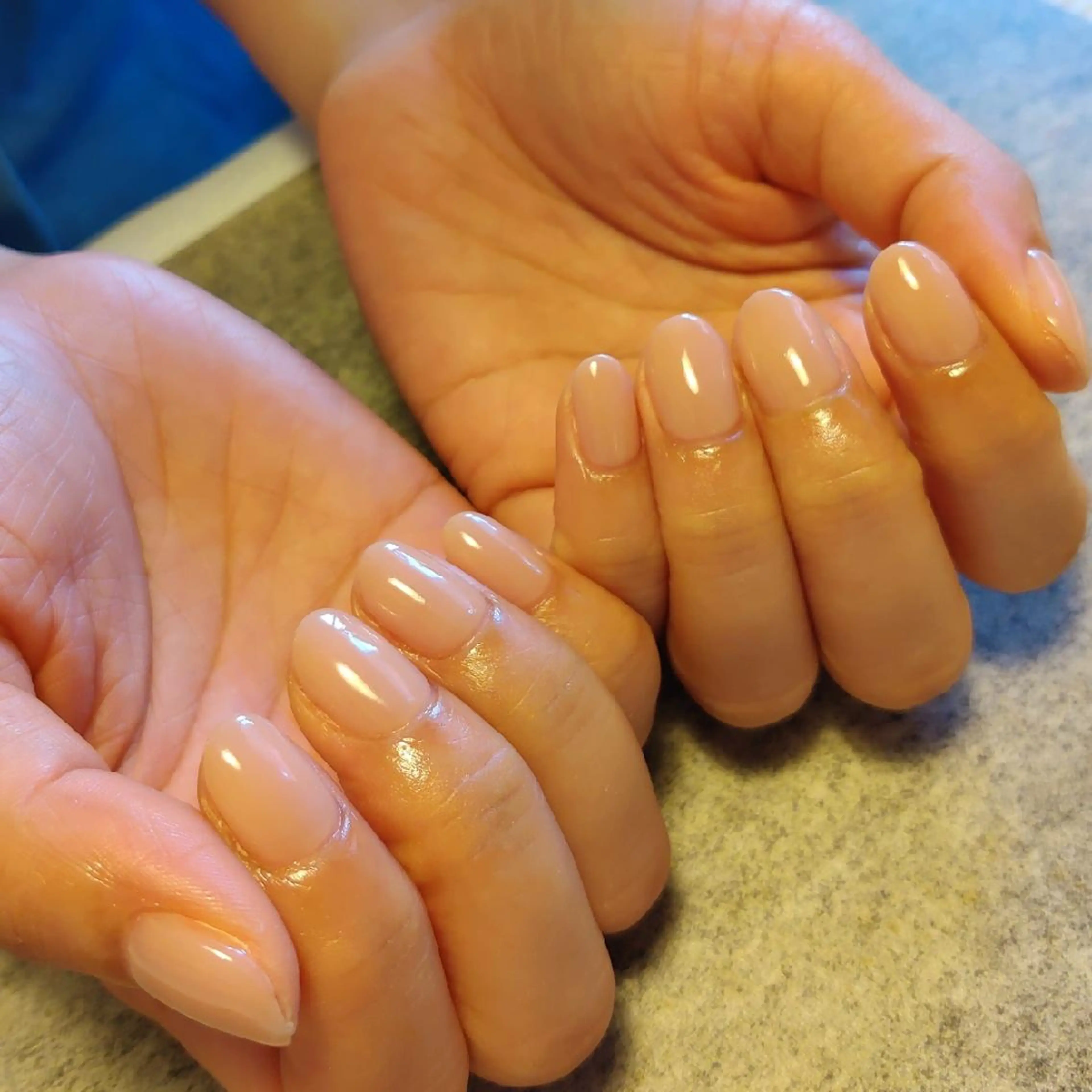 ネイル ワンカラーネイル ジェヌインネイル 河内のネイルデザイン