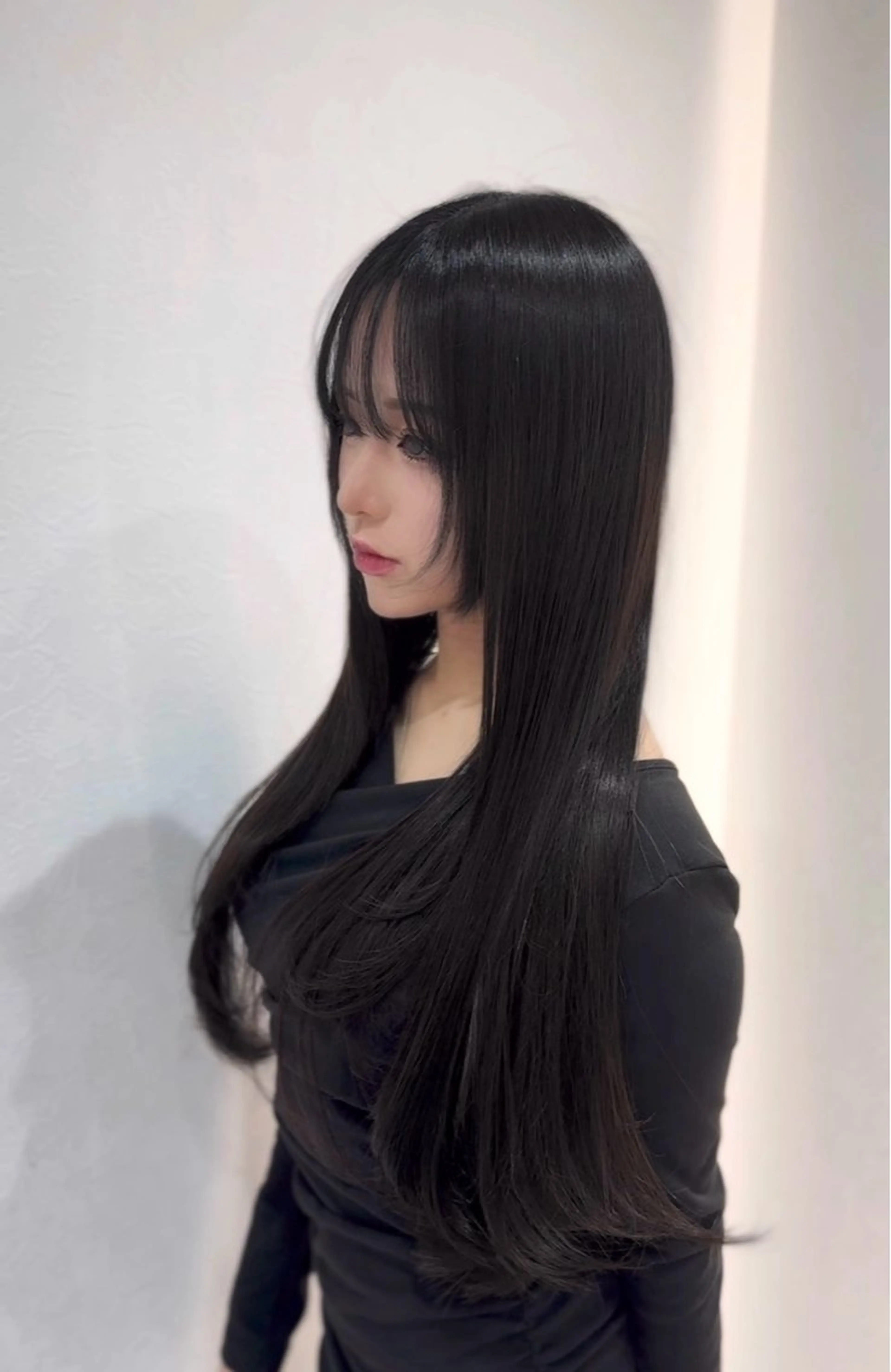 ロング カット トリートメント 韓国ヘア🩶侑矢 艶髪透明感/福岡のヘアスタイル