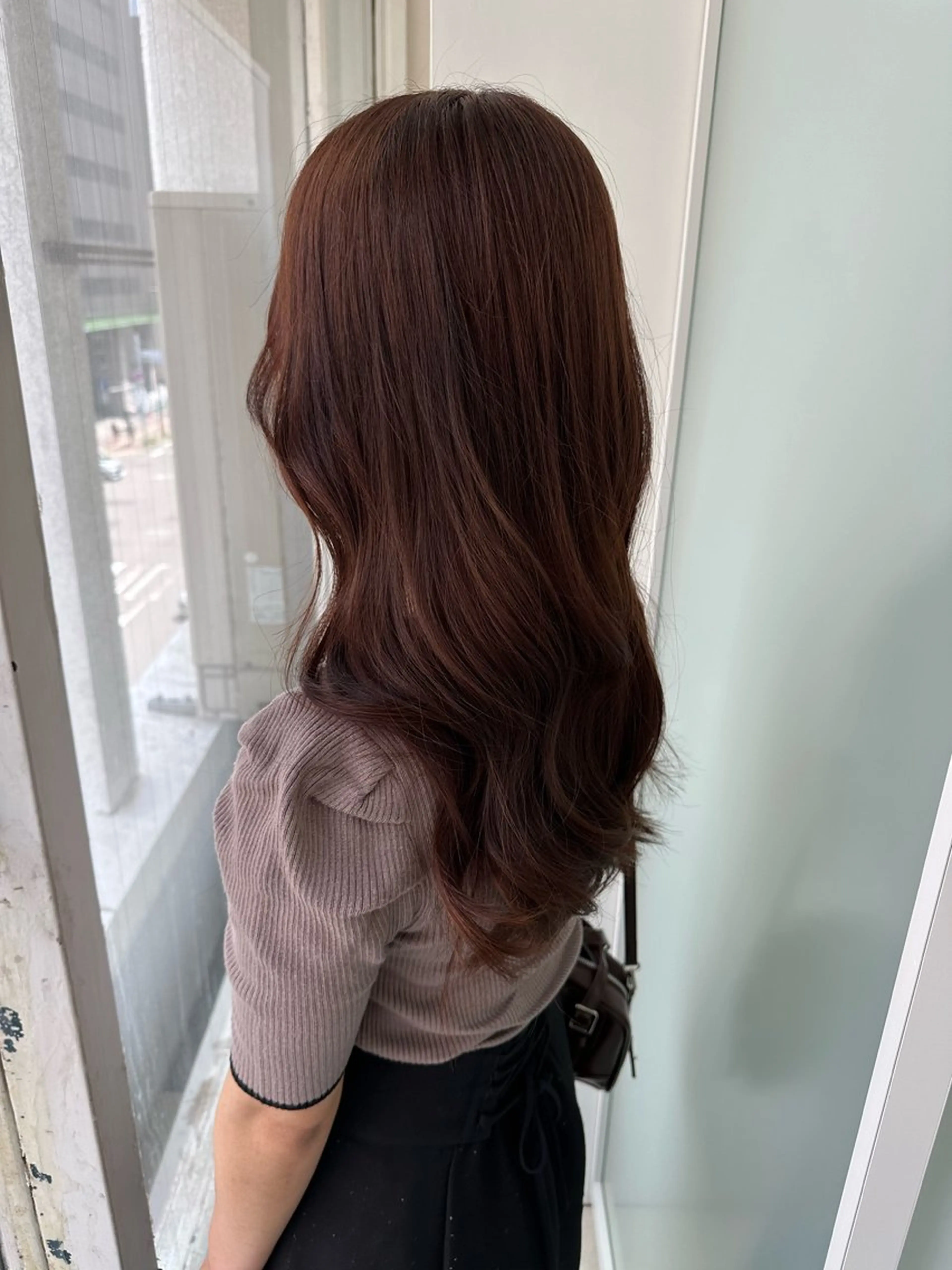 セミロング カラー カット ヘアカラー トリートメント ヘアセット/艶カラー 💐nao.のヘアスタイル