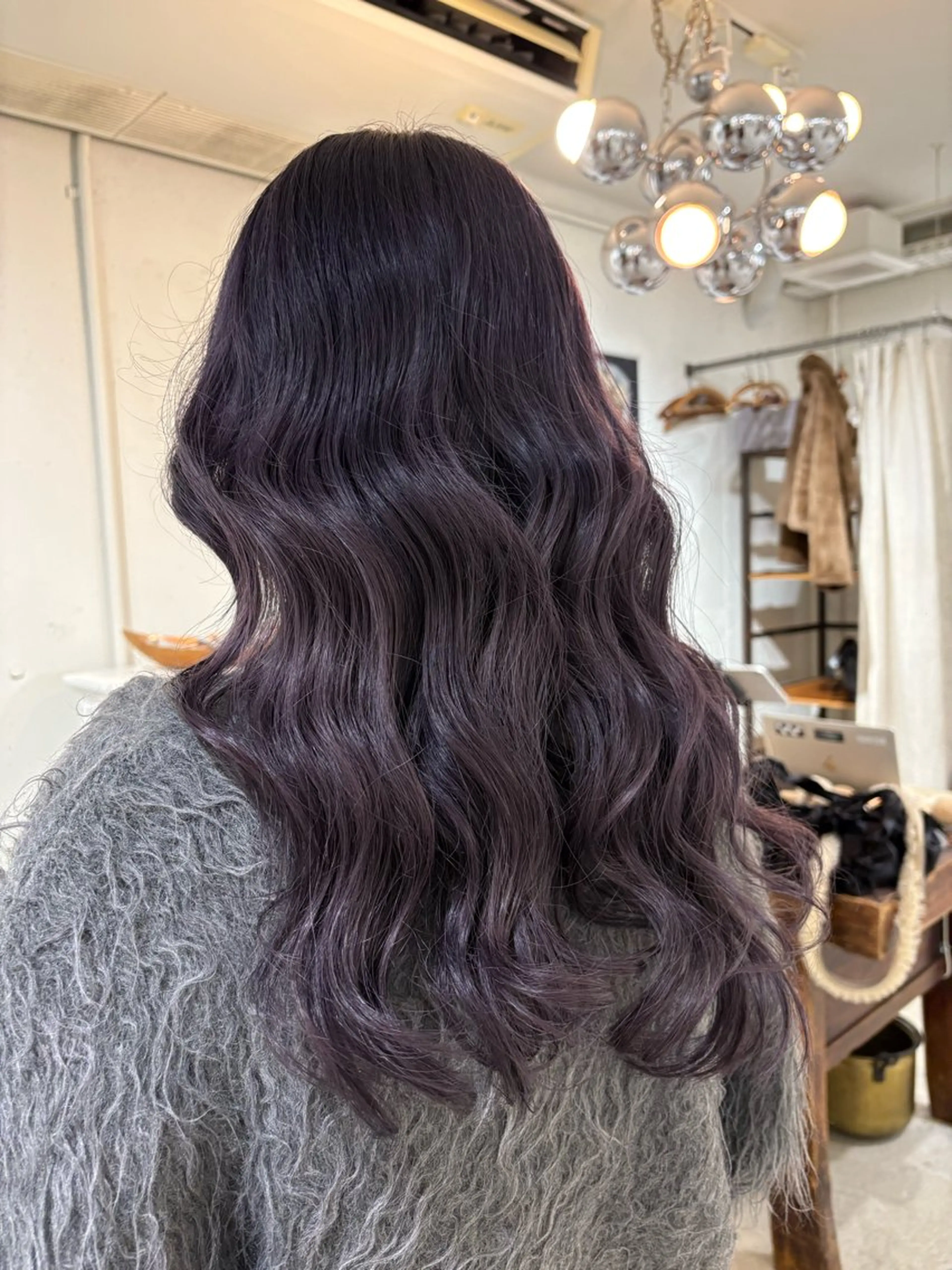 ロング カラー ヘアカラー WATER所属・girly×アン ニュイカラーSAKIのヘアスタイル