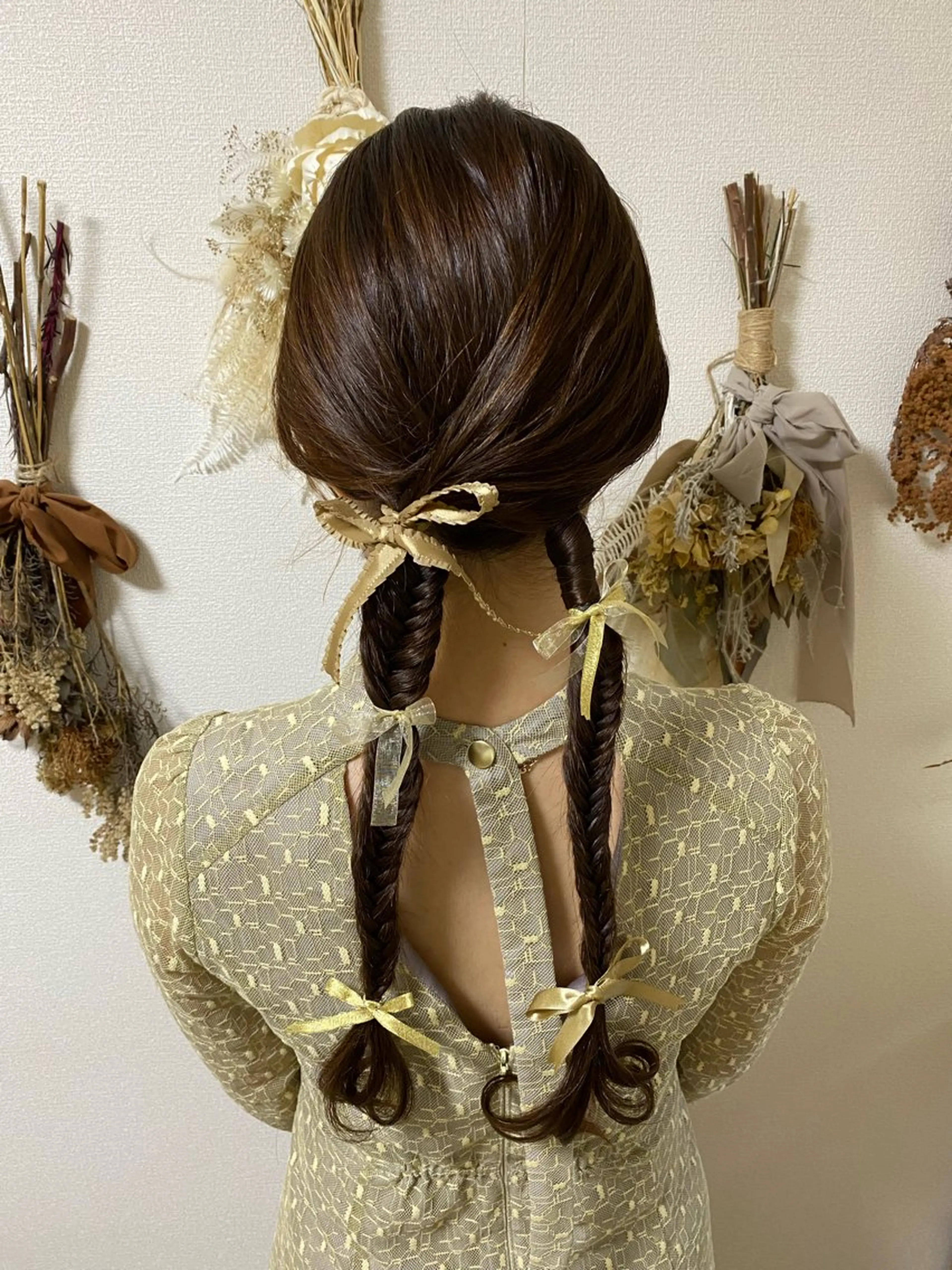 ヘアアレンジ ヘアアンドメイクムタ 新居のヘアスタイル