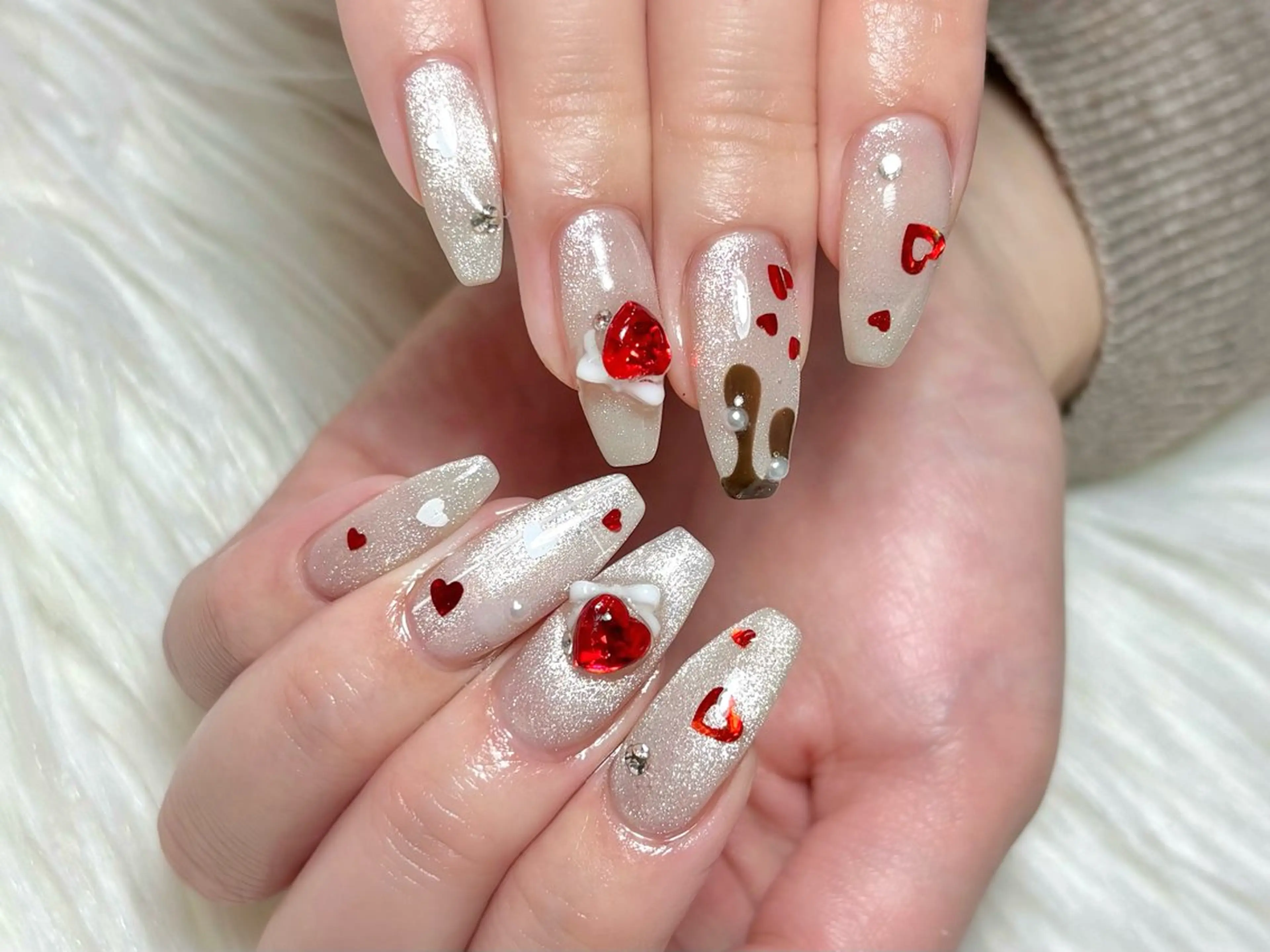 ネイル joieange福島 矢野のネイルデザイン