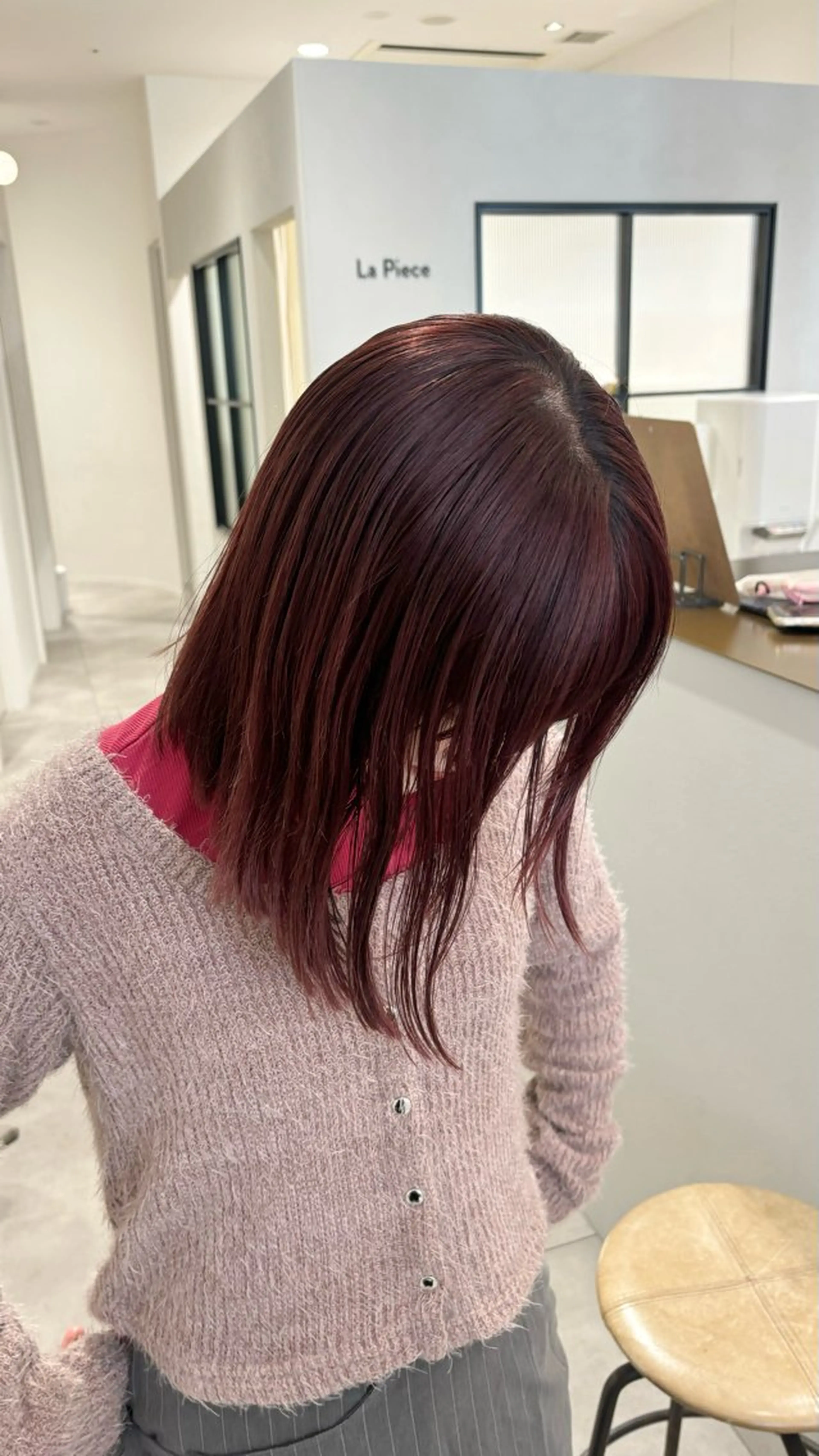 ミディアム ボブカット/ 天王寺美容室/ホノカのヘアスタイル