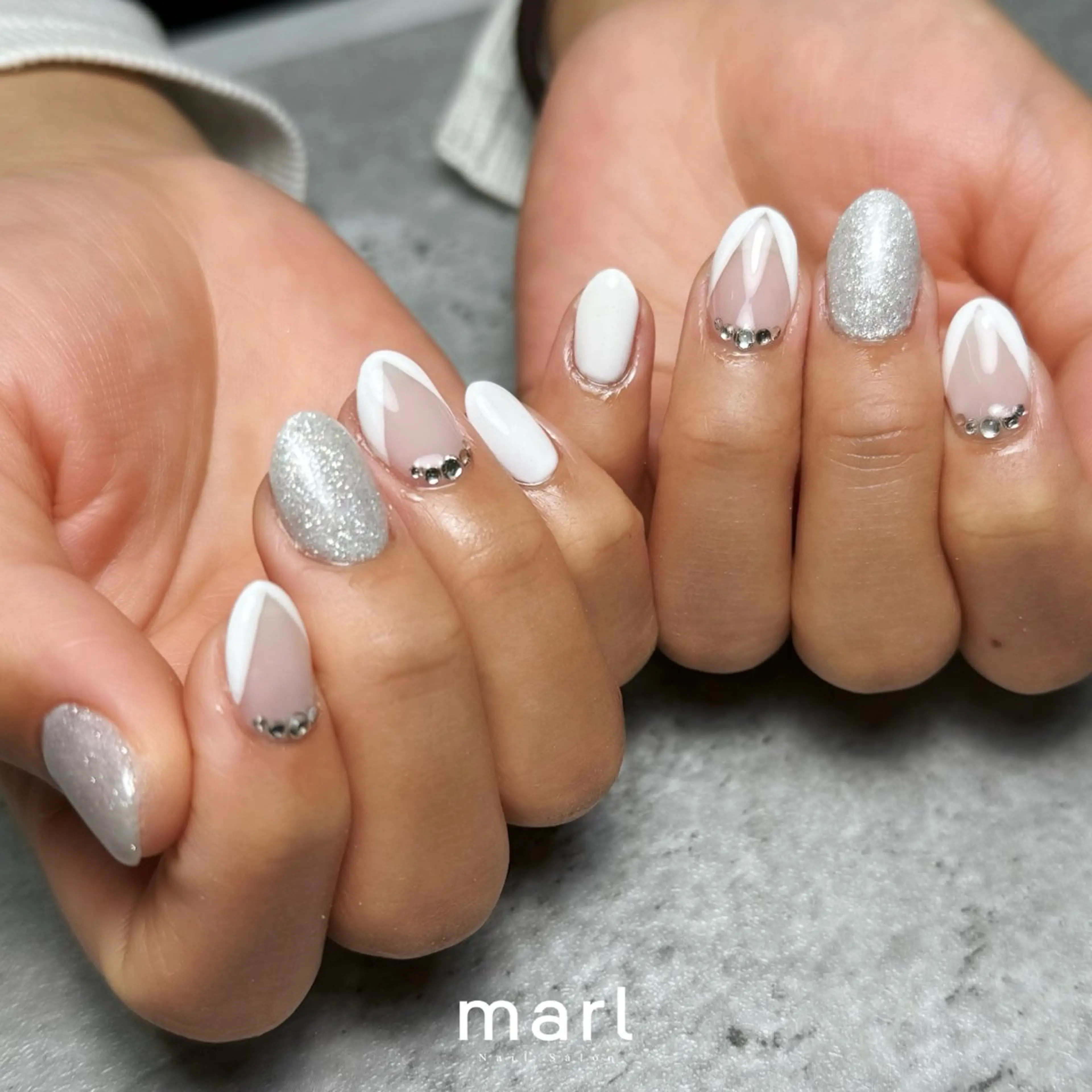 ネイル ハンドネイル marl -Msisnailsalon-甲子園店所属・marl 甲子園店 aiのネイルデザイン