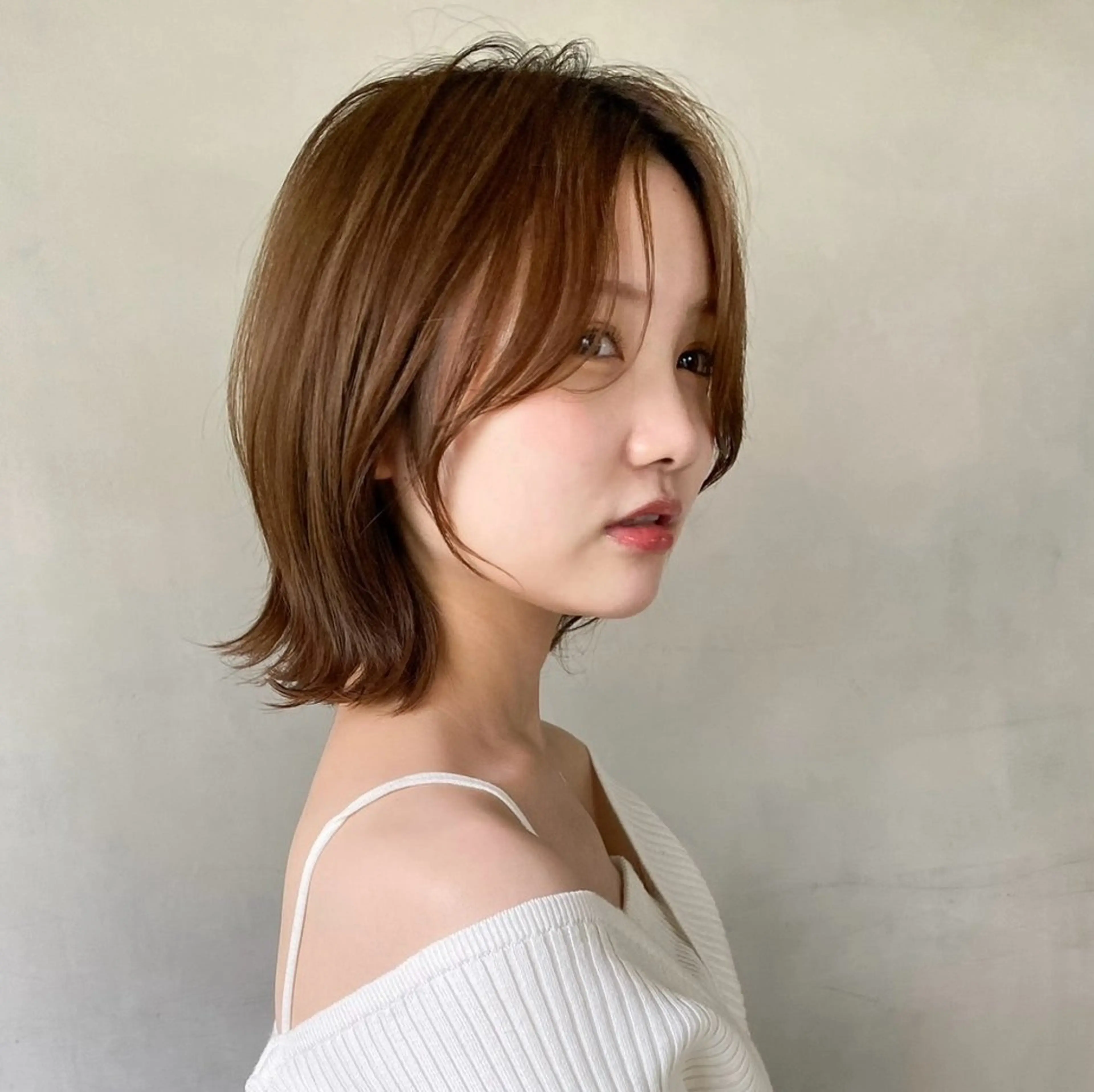 ミディアム カラー/レイヤー /カット泉谷七登のヘアスタイル