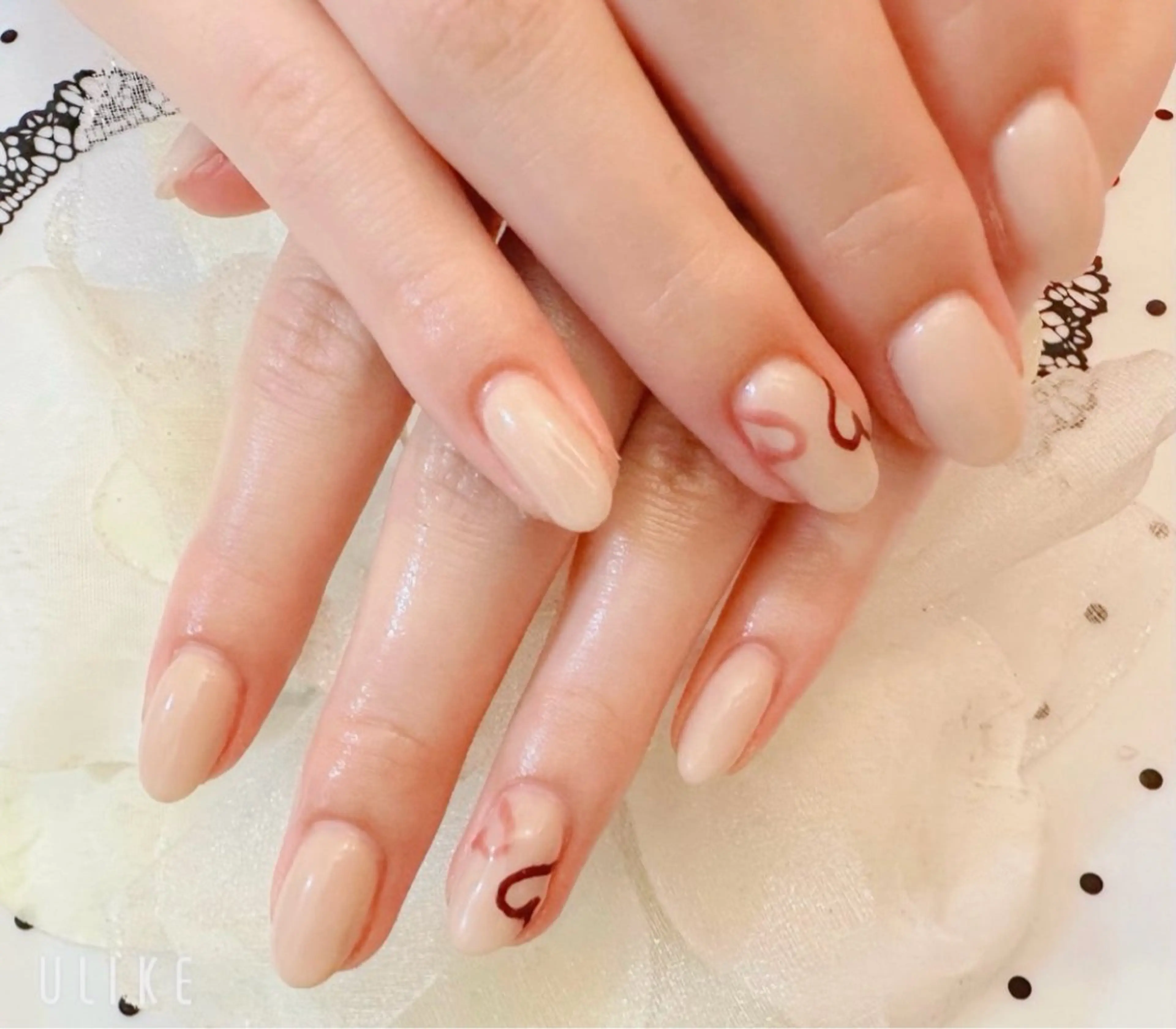 ネイル チークネイル クリアネイル 長さ出し フットネイル フレンチネイル LUCIA(ルシア）所属・LUCIA 南柏ネイルサロンのネイルデザイン