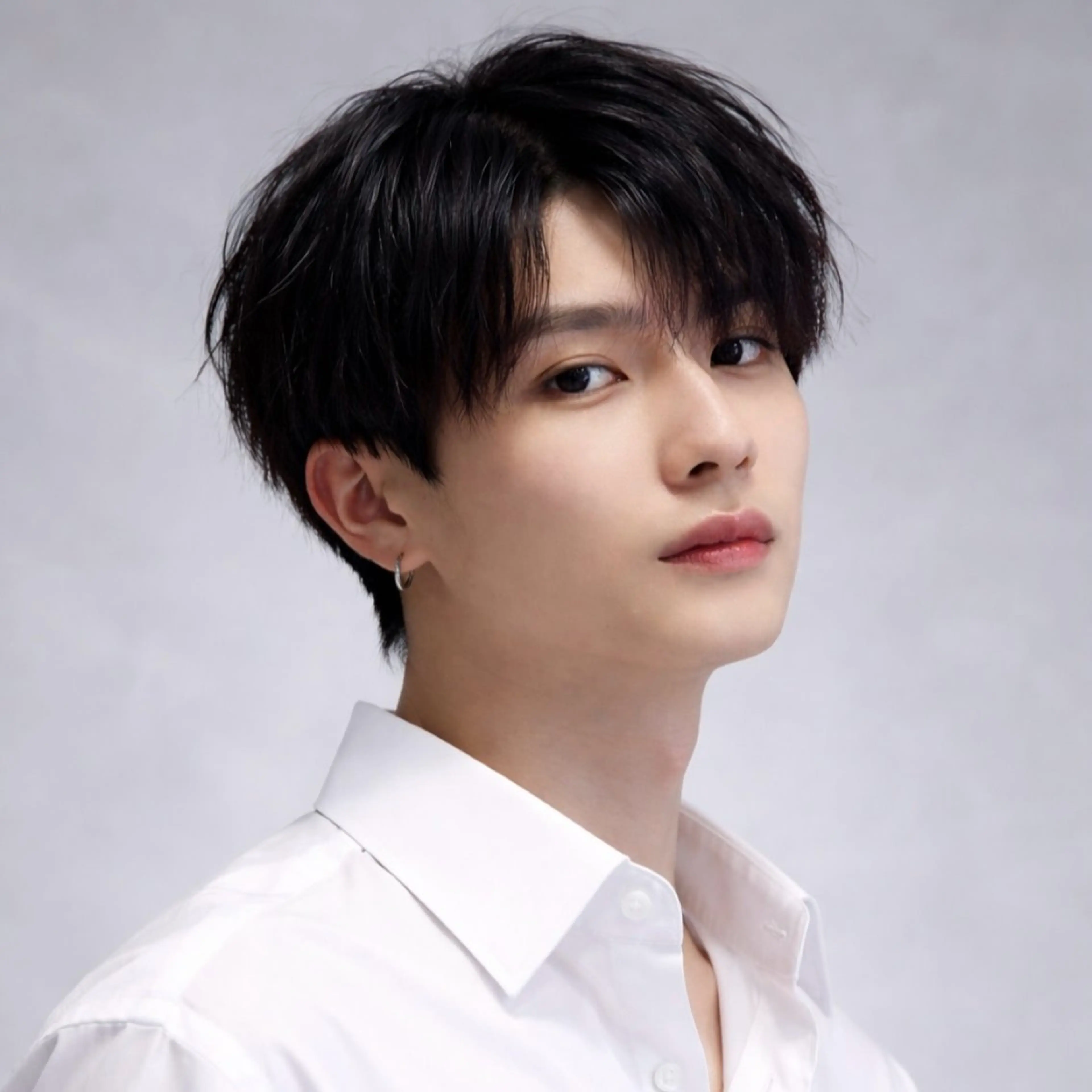 メンズ カット パーマ シャドウ/フェザー ニュアンスヘアメンズのヘアスタイル