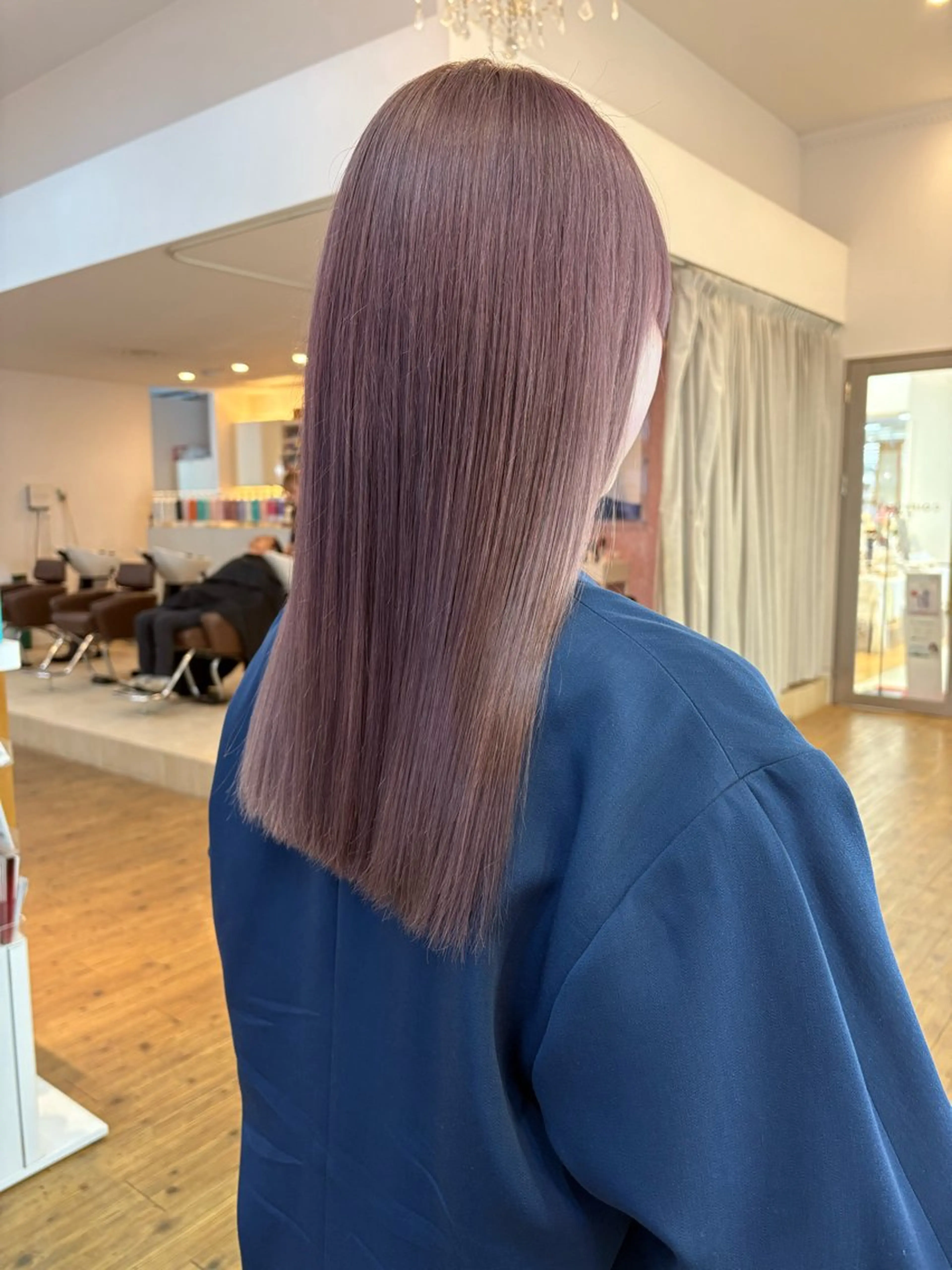 カラー ヘアカラー トリートメント コワファースト別府所属・ブリーチ/透明感 カラー/mizukiのヘアスタイル