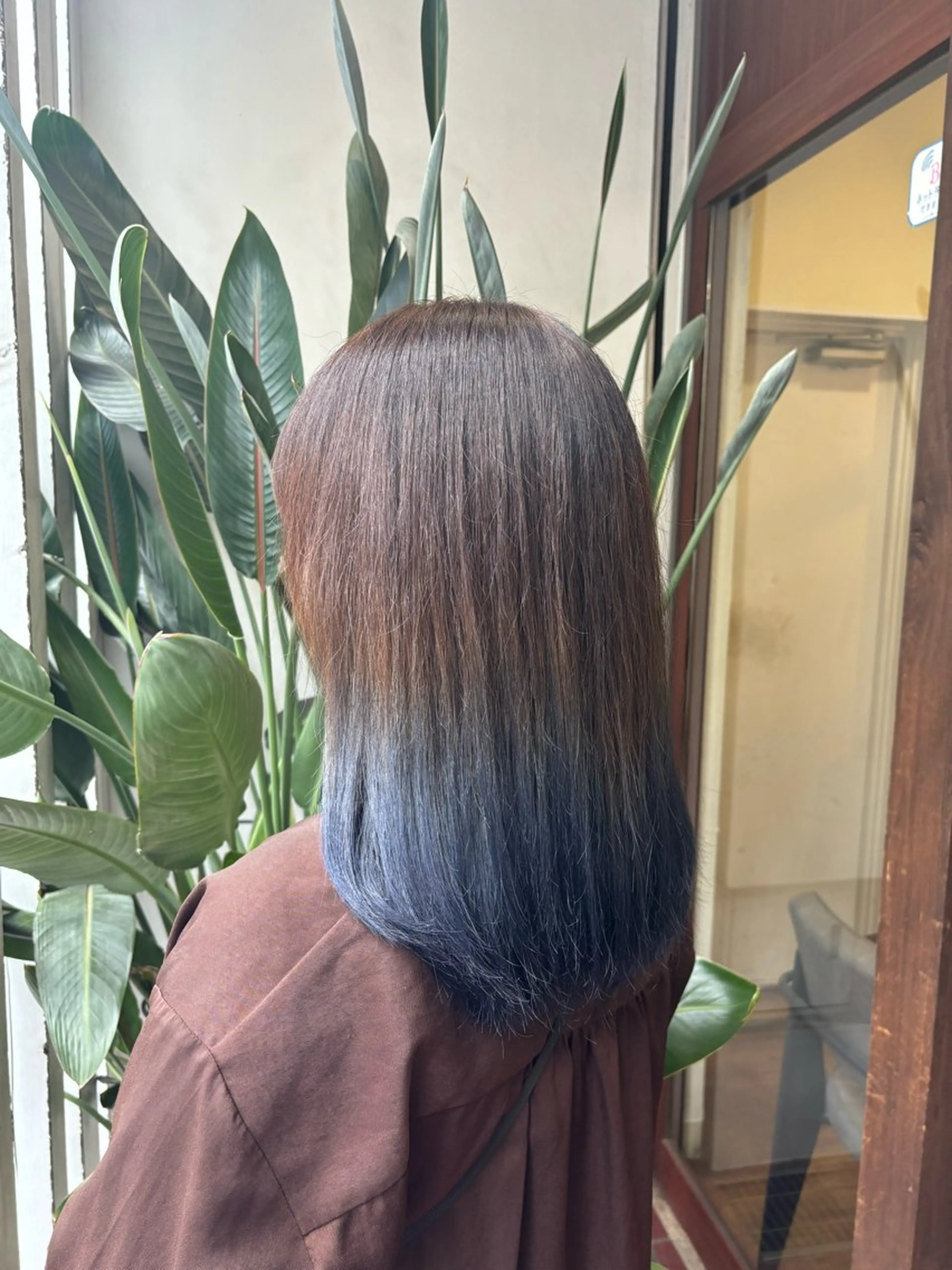 ロング カラー ブリーチ予約率90% 以上✨森山陽向のヘアスタイル