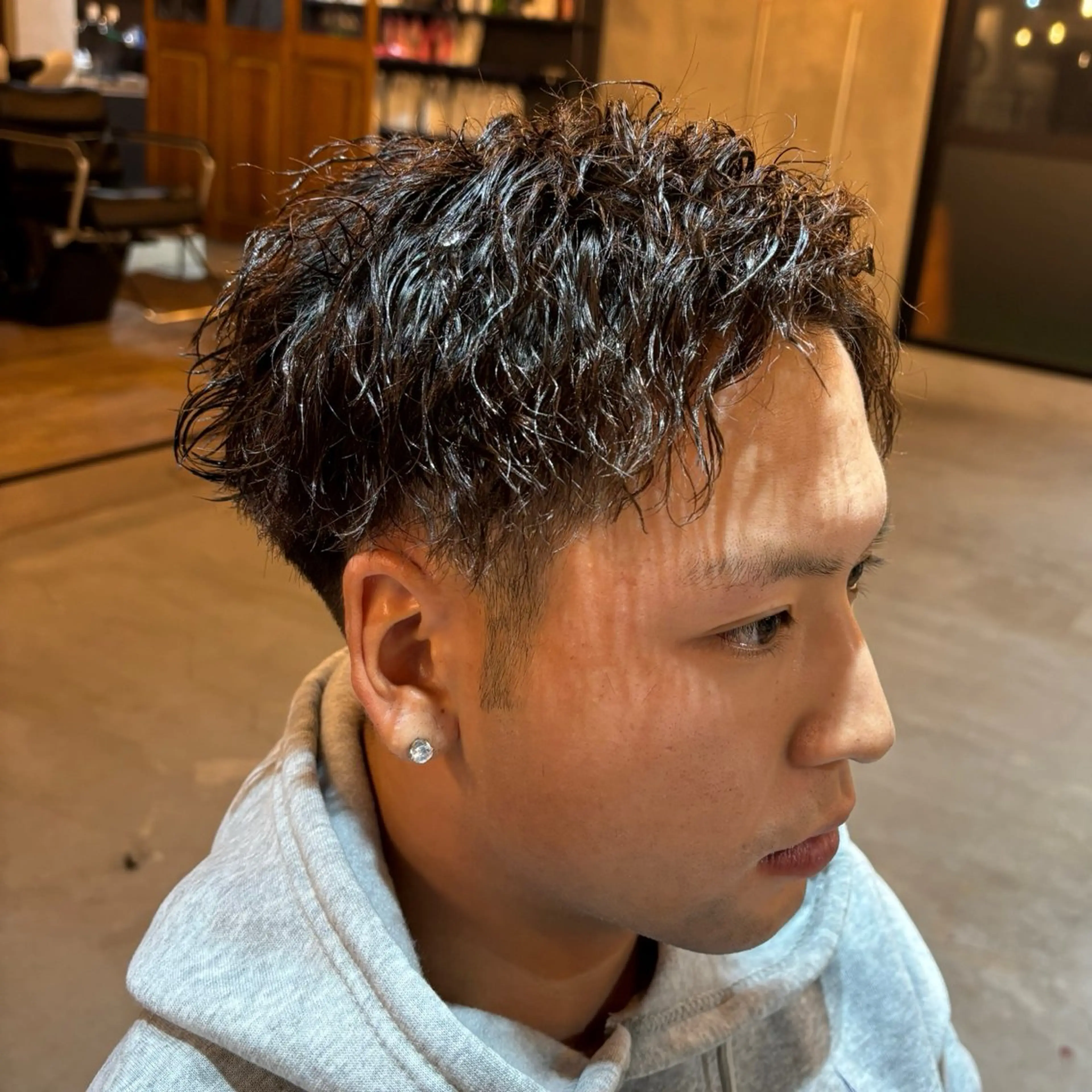 ショート 👑曲がる縮毛矯正 /パーマ👑ショウのヘアスタイル