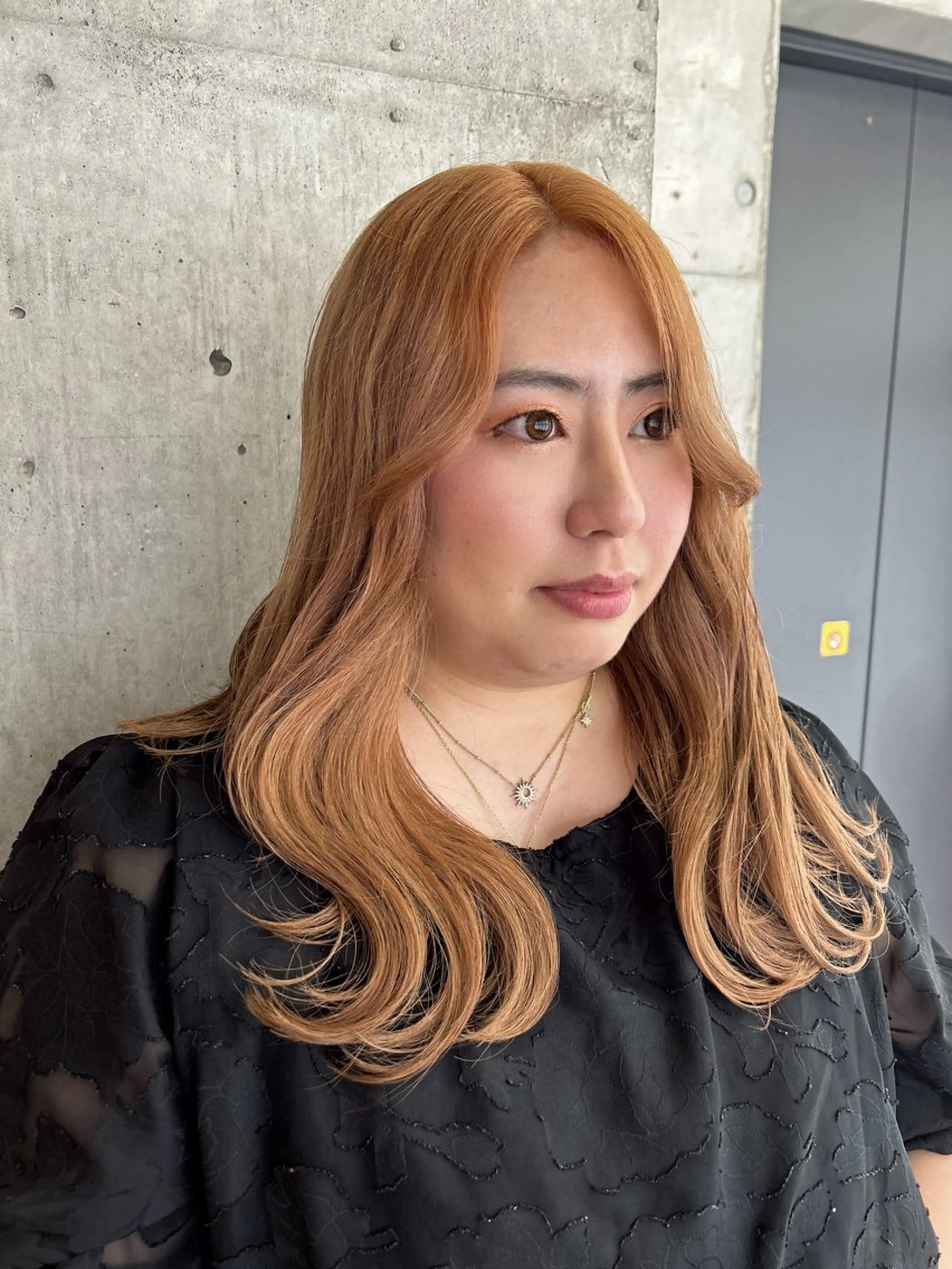 ロング カラー ヘアカラー トリートメント 🎨デザイン🥇 美髪・艶髪　日暮千敬のヘアスタイル