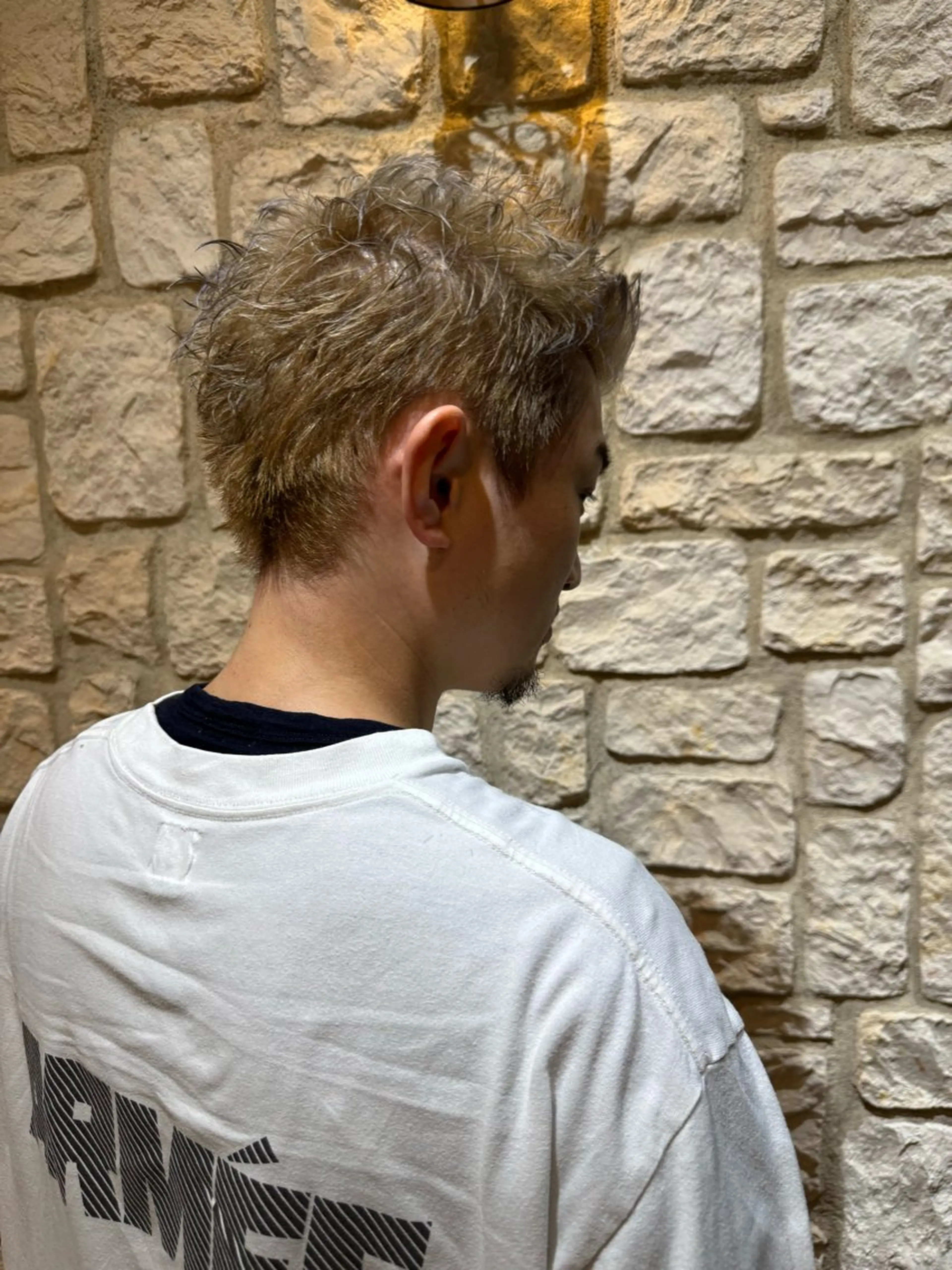 カラー オノ ソウイチロウ/ ブリーチ/パーマのヘアスタイル