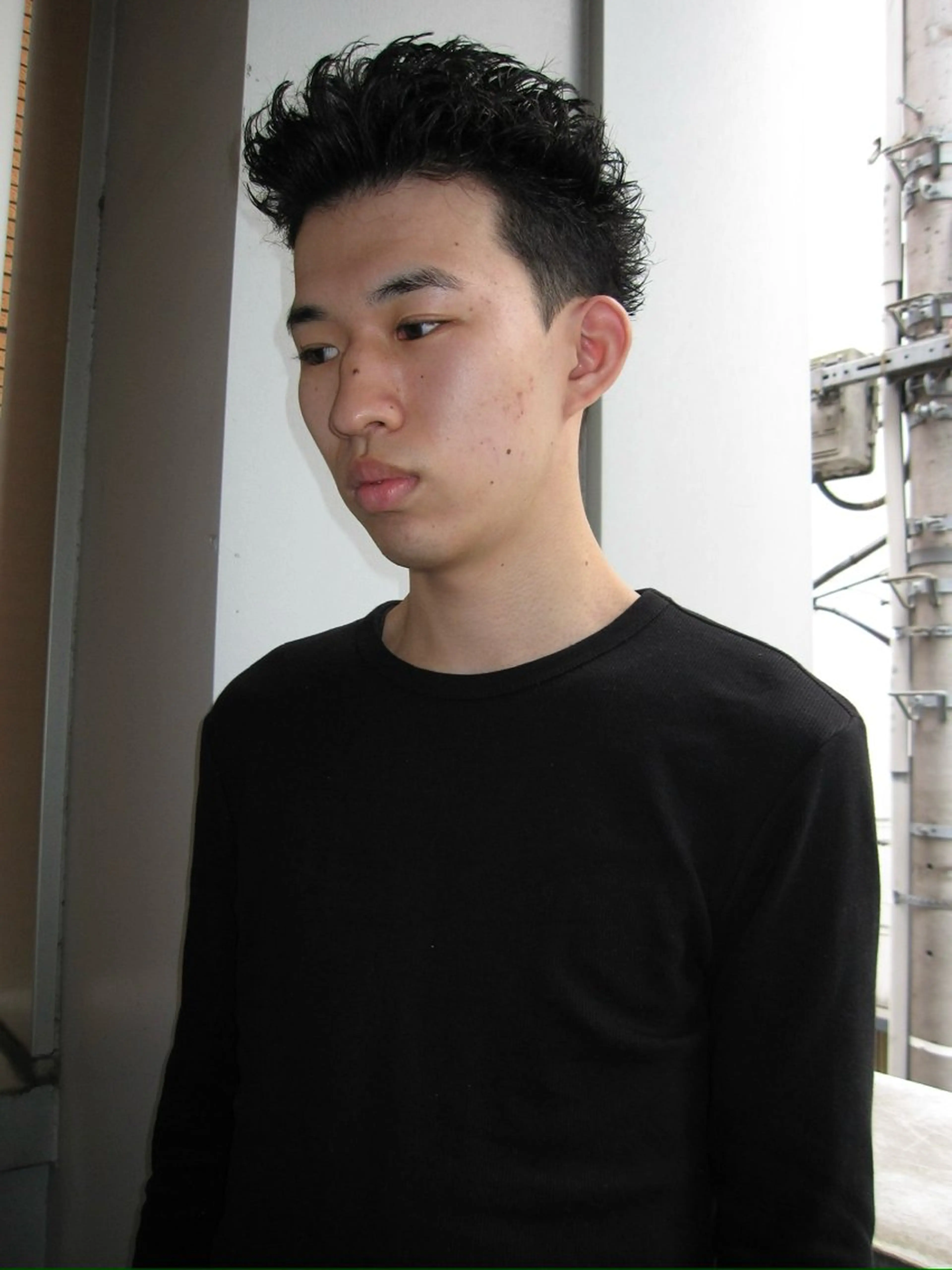 ショート パーマ メンズ カット パーマ Daiki 渋谷美容師のヘアスタイル