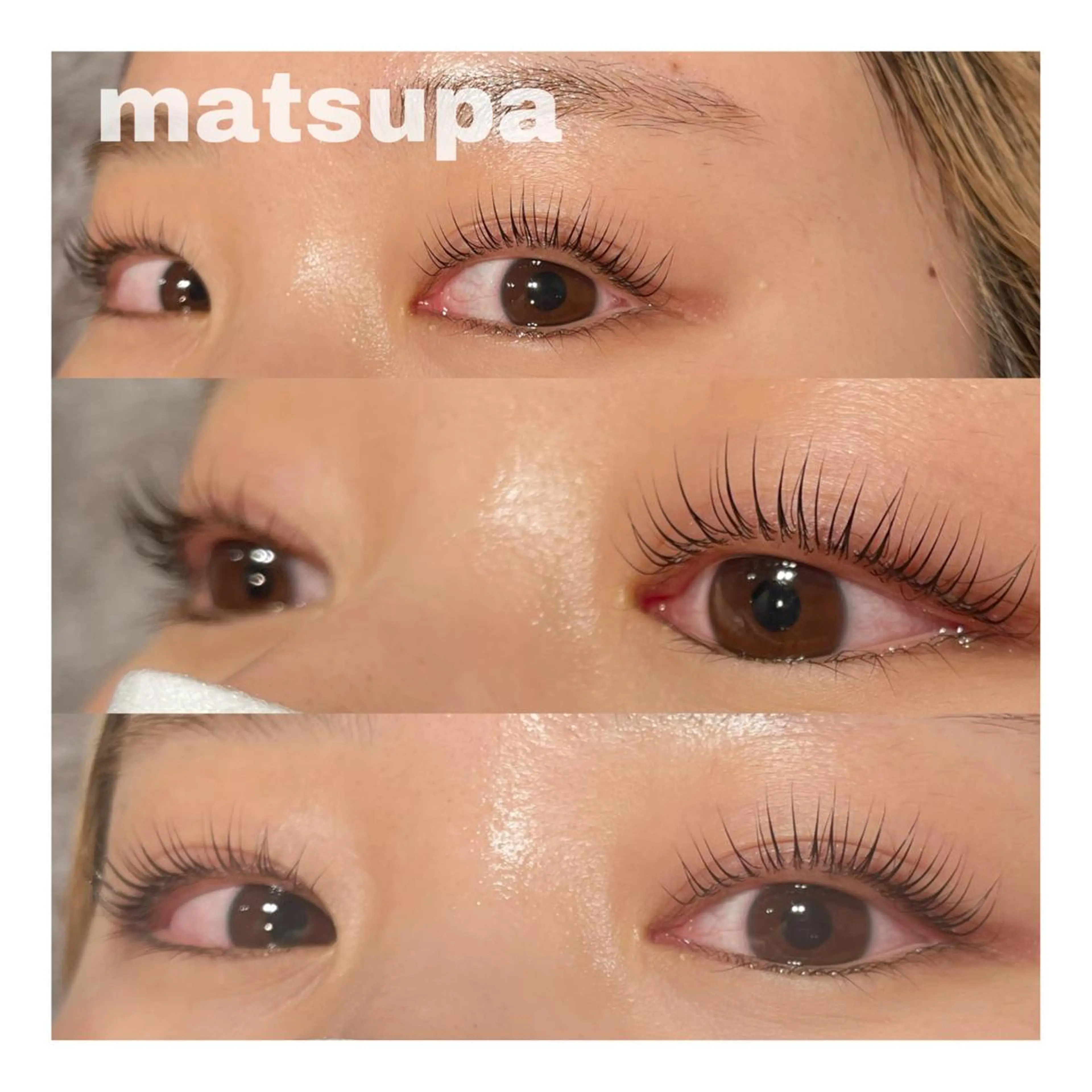 マツエク・マツパ 韓国風マツエク まつげパーマ マツパ ブリーチ・ツヤ髪特化 レイヤー🥝ルナのヘアスタイル