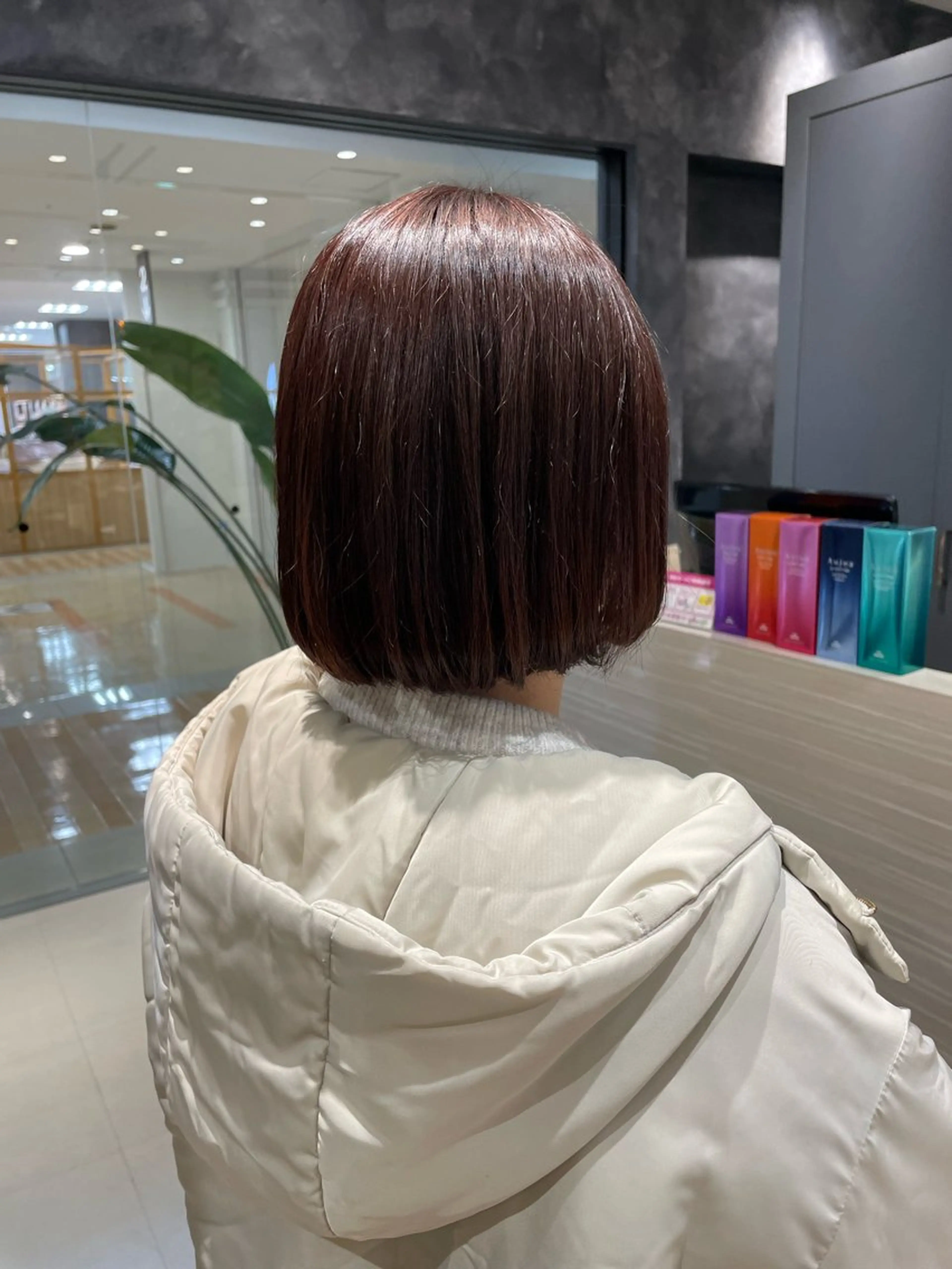 ロング キルンサンピアン所属・ナチュラルカラー 児玉優香のヘアスタイル