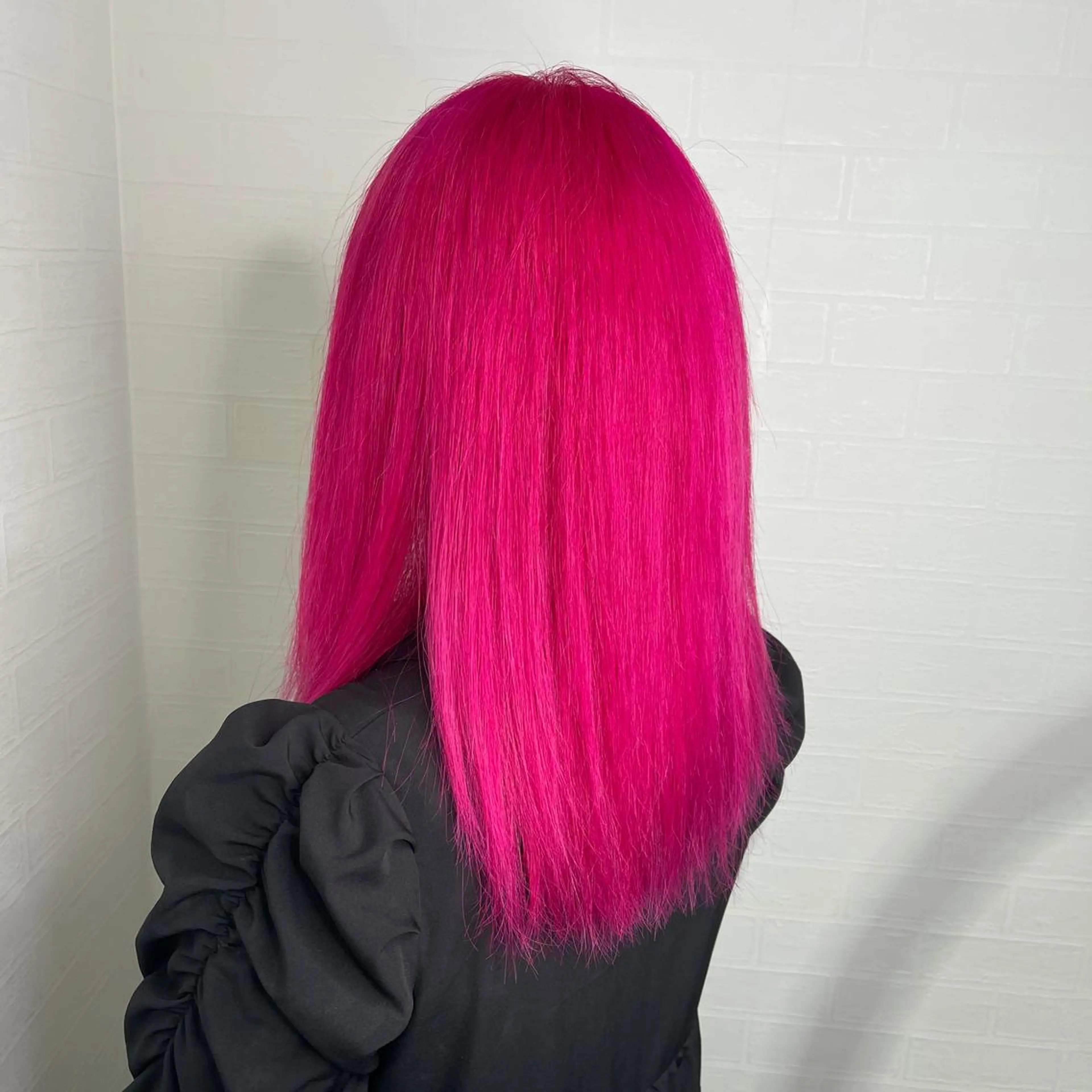 セミロング カラー 🎀艶ブリーチカラー 🎀Fan.🎀秋山のヘアスタイル